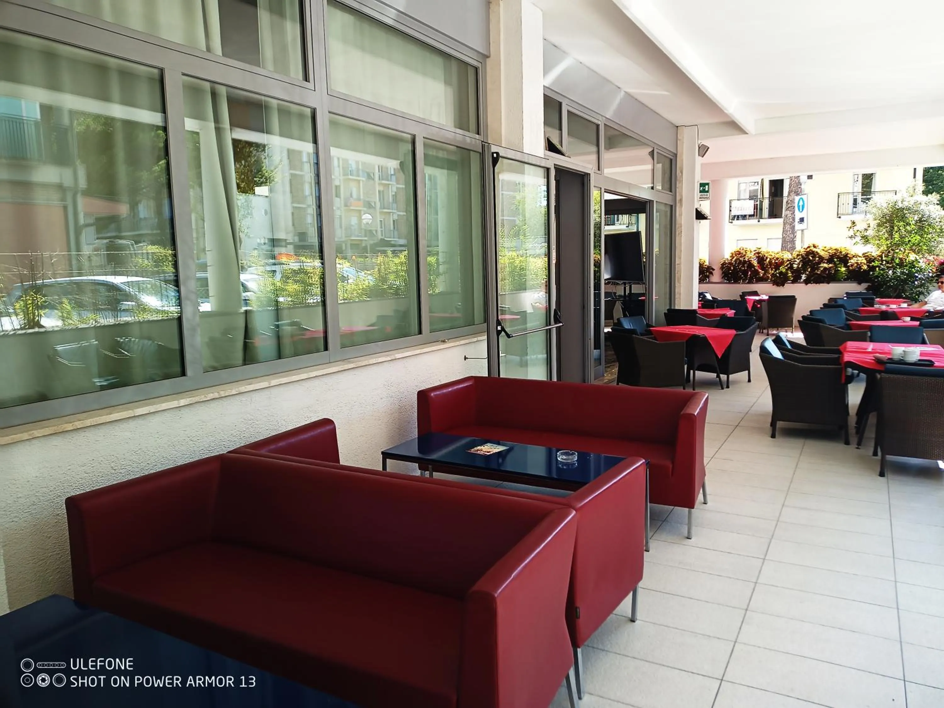 Patio in Hotel Firenze