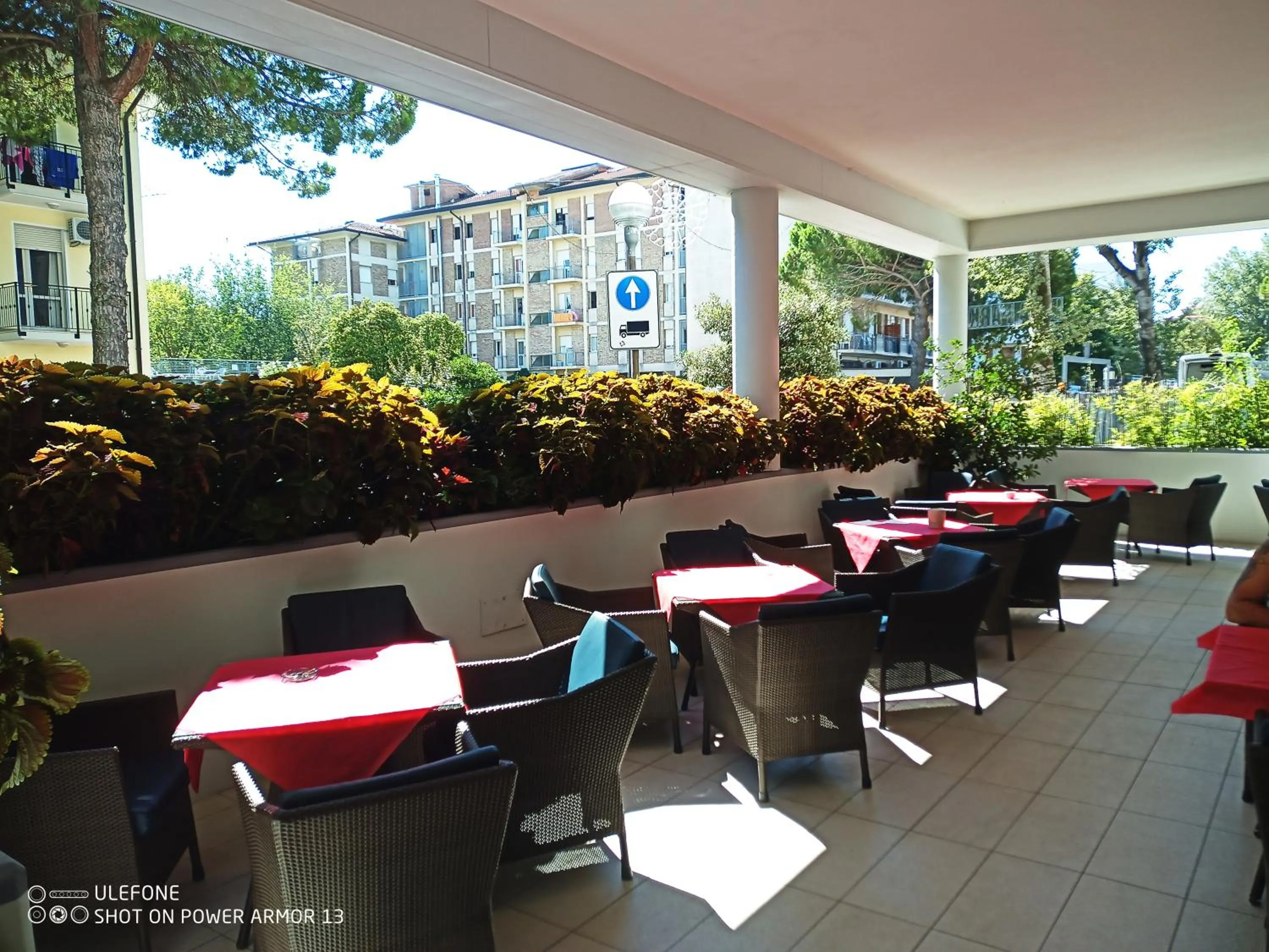 Patio in Hotel Firenze