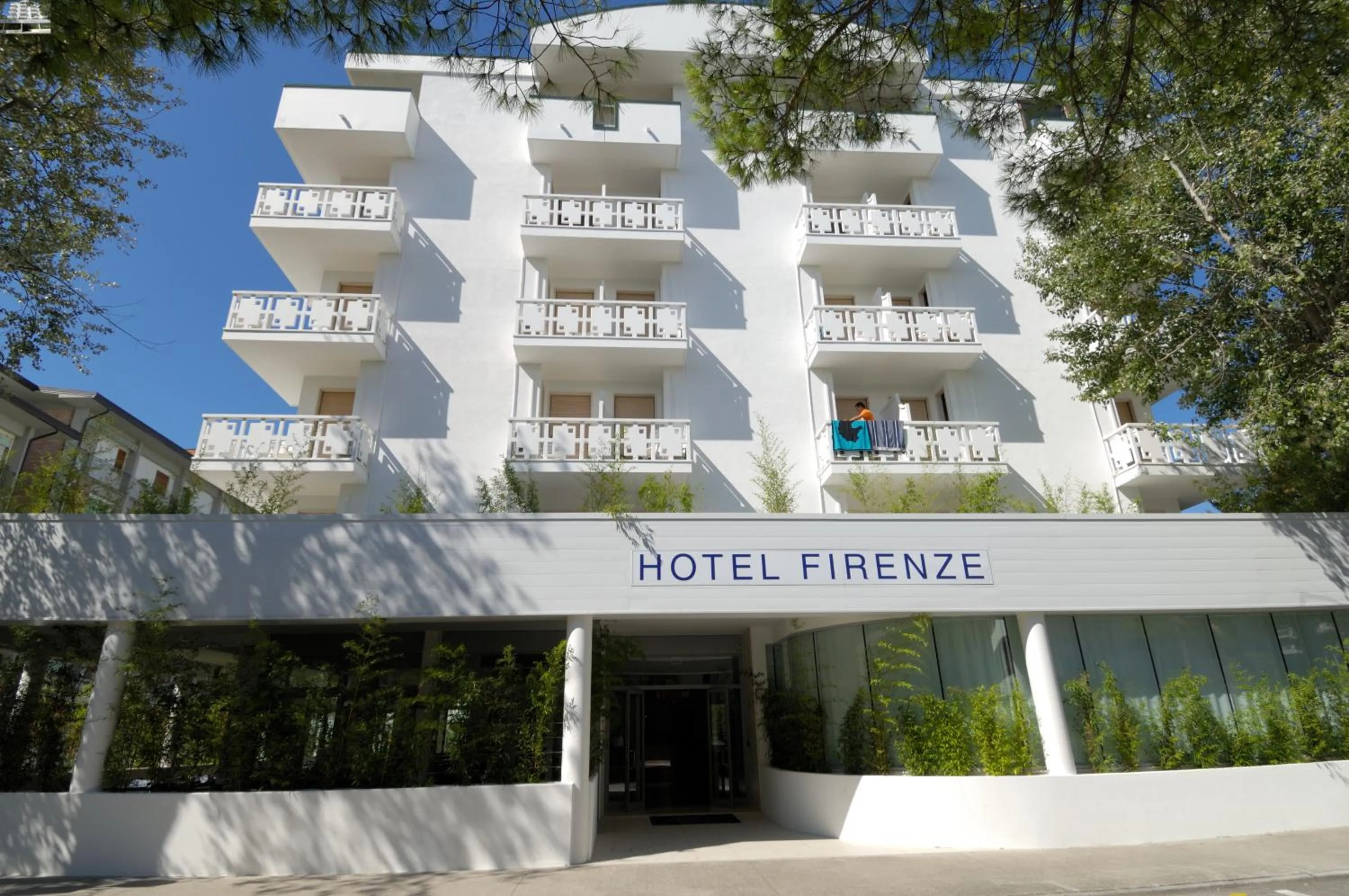 Facade/entrance in Hotel Firenze