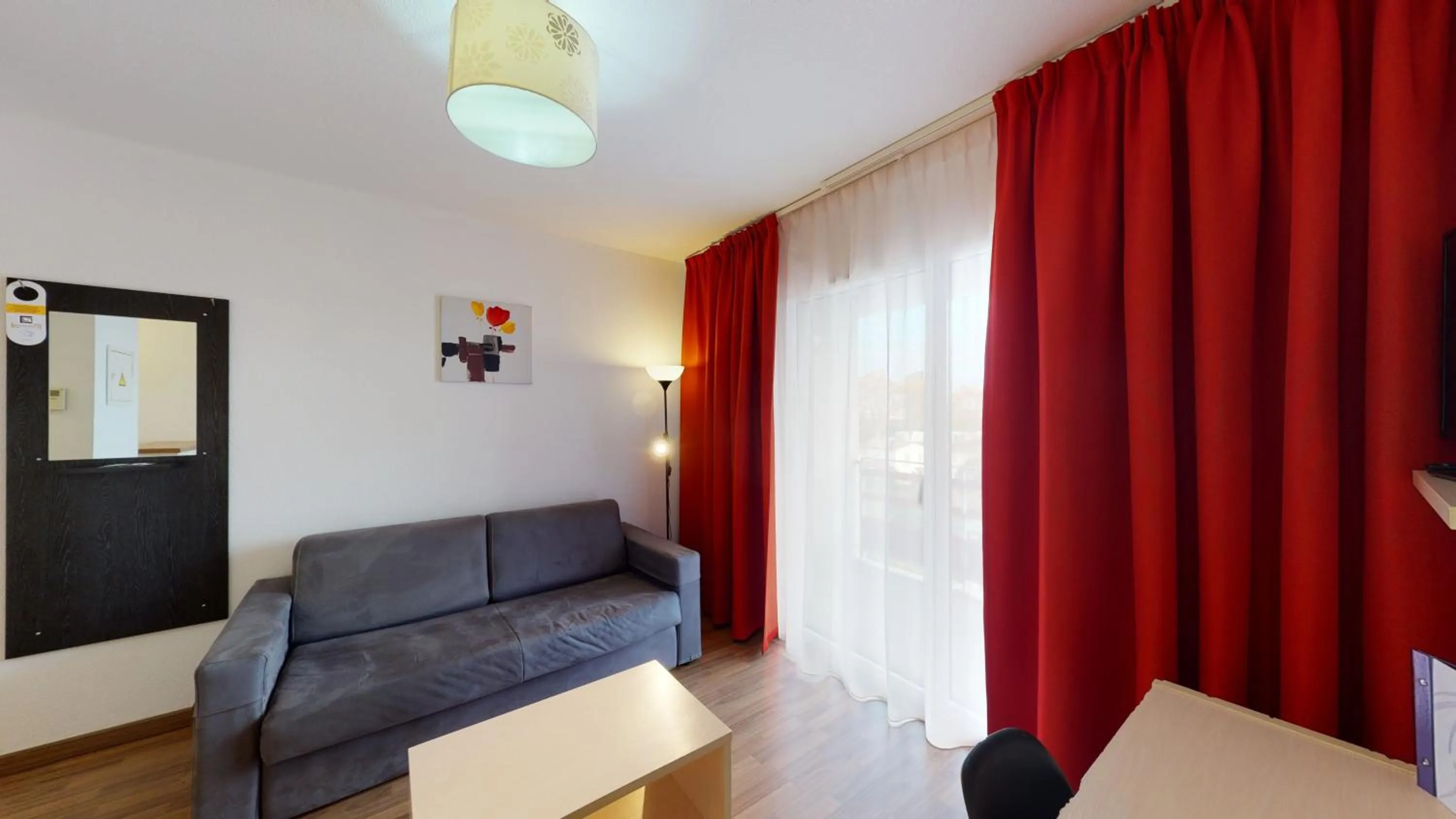 Living room in Alezan Hôtel & Résidence