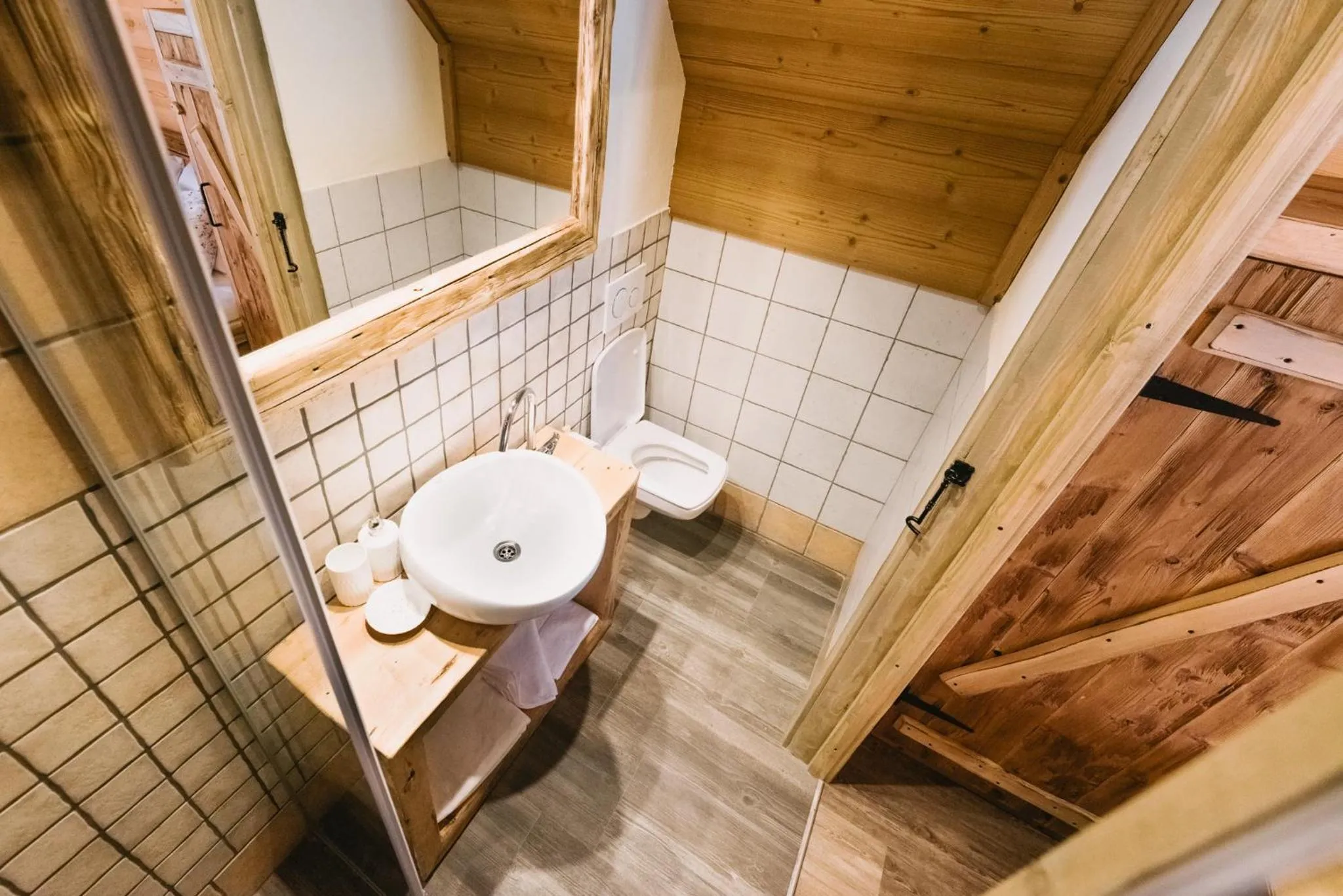 Double Room in Hostel Lukna