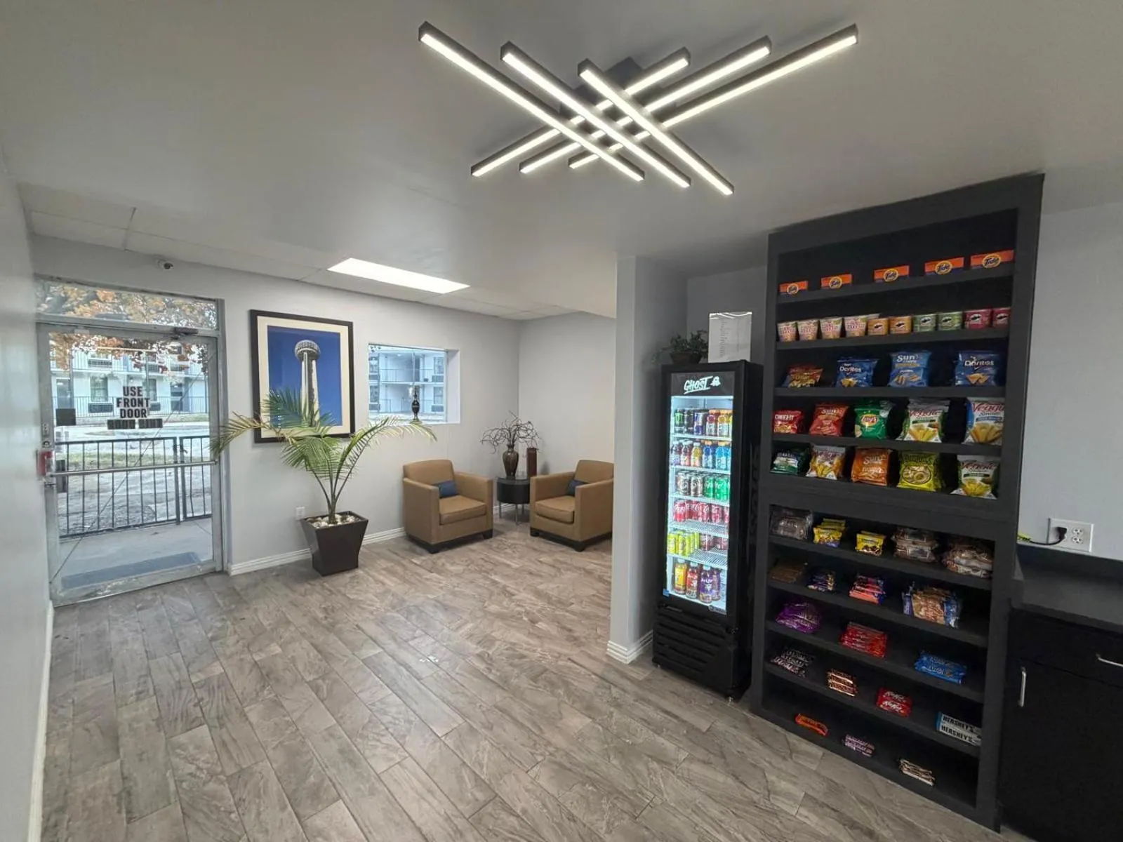 vending machine in Motel 6 Sherman, TX