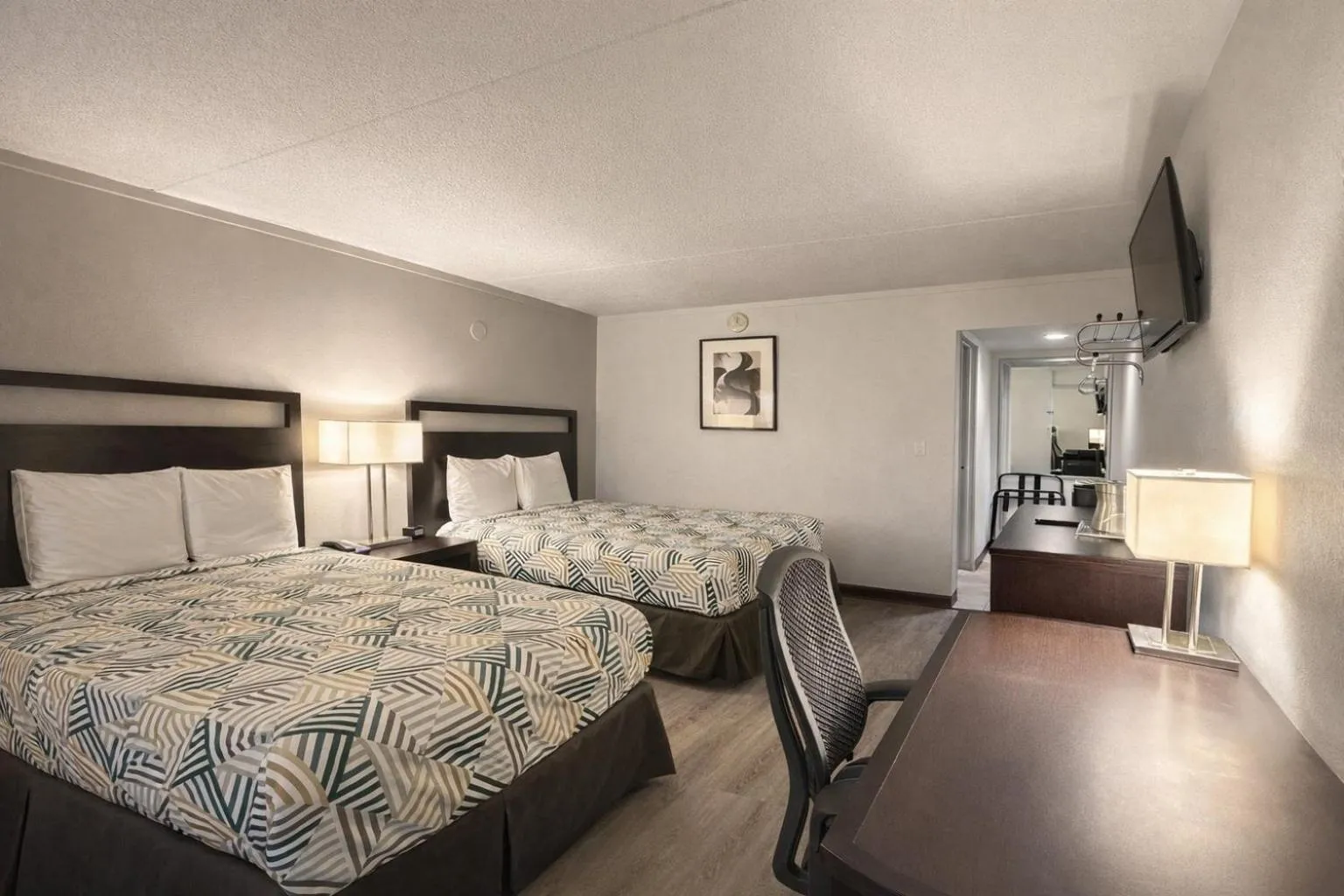 Bedroom, Bed in Motel 6 Sherman, TX