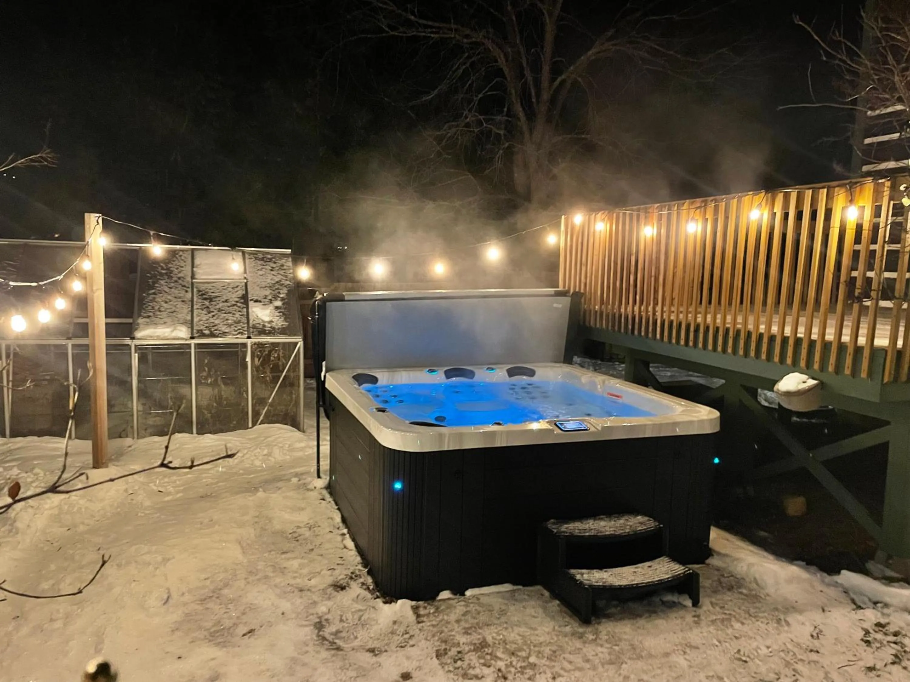 Spa and wellness centre/facilities in Le Pimbina