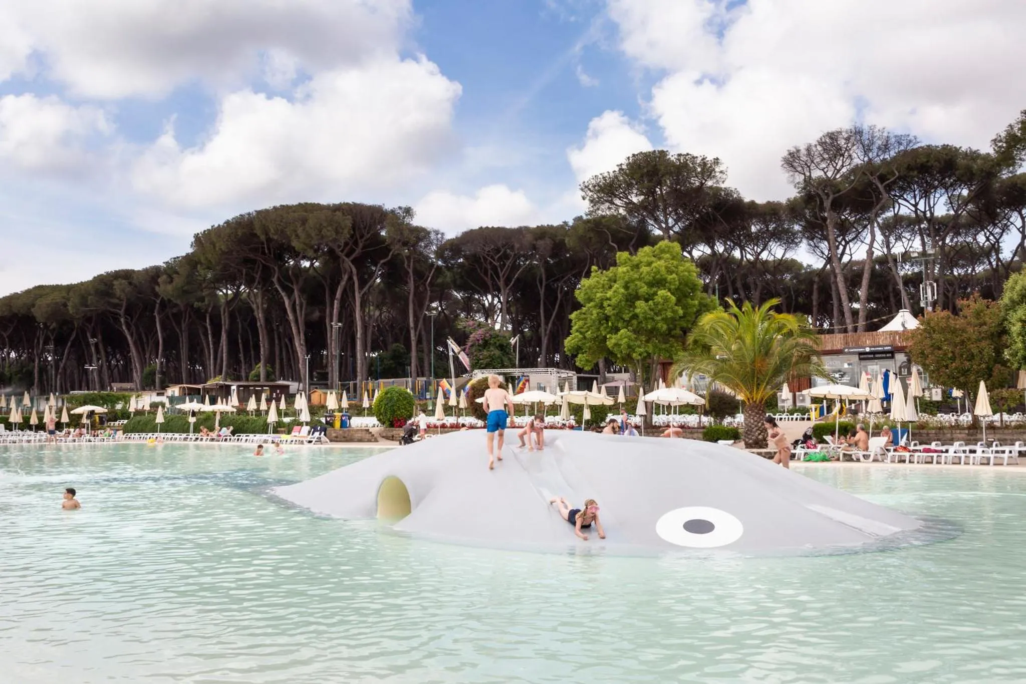 Aqua park in Fabulous village