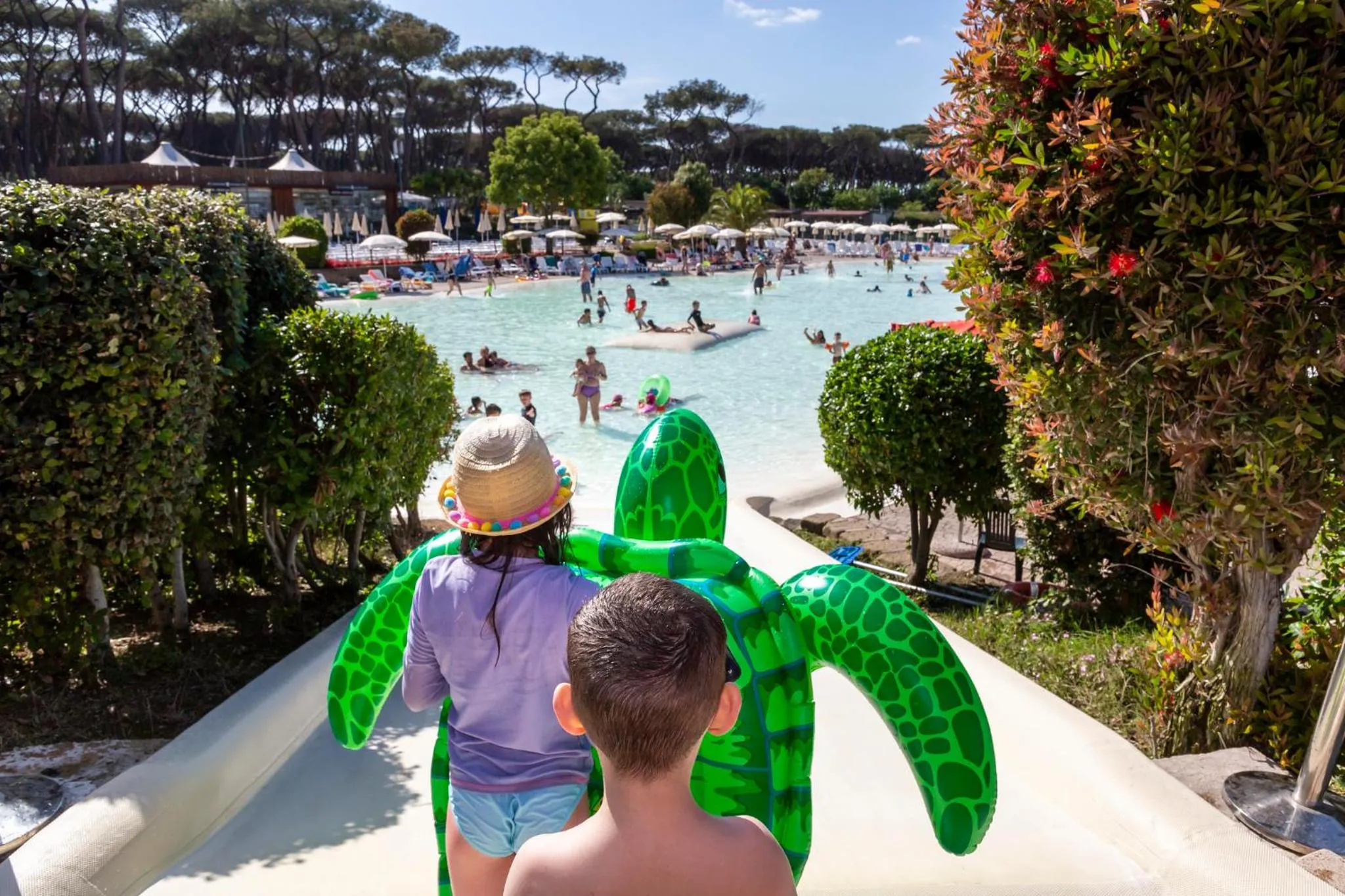 Swimming pool in Fabulous village