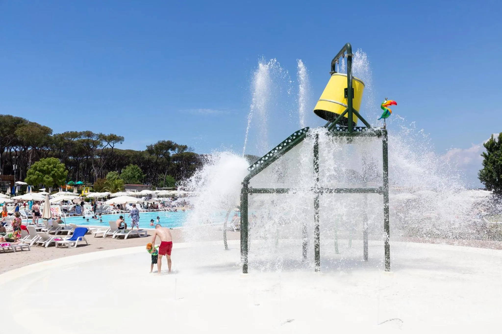 Aqua park in Fabulous village