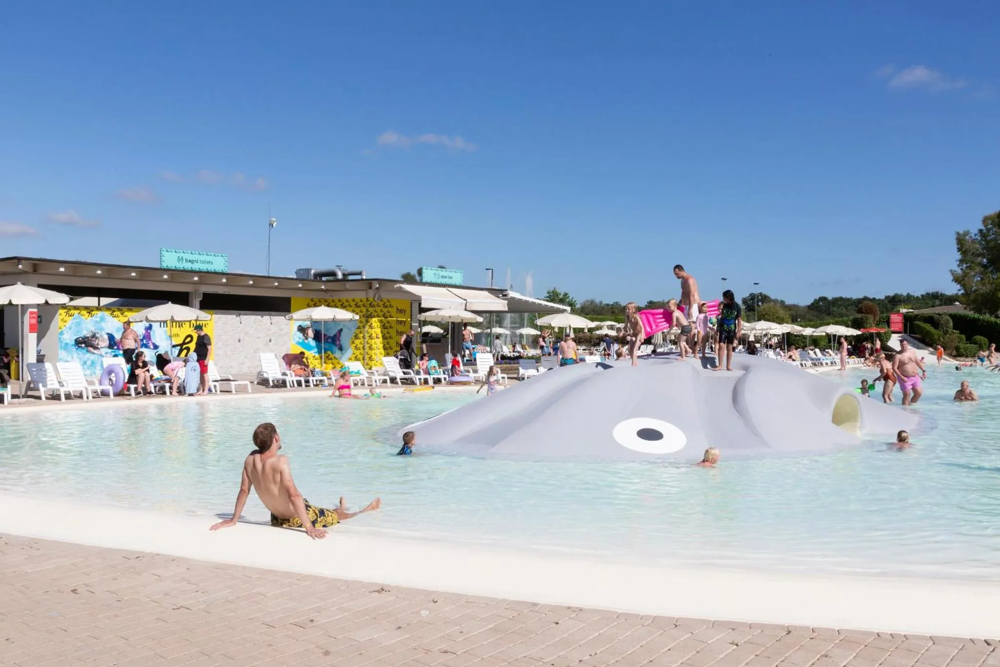 Swimming pool in Fabulous village