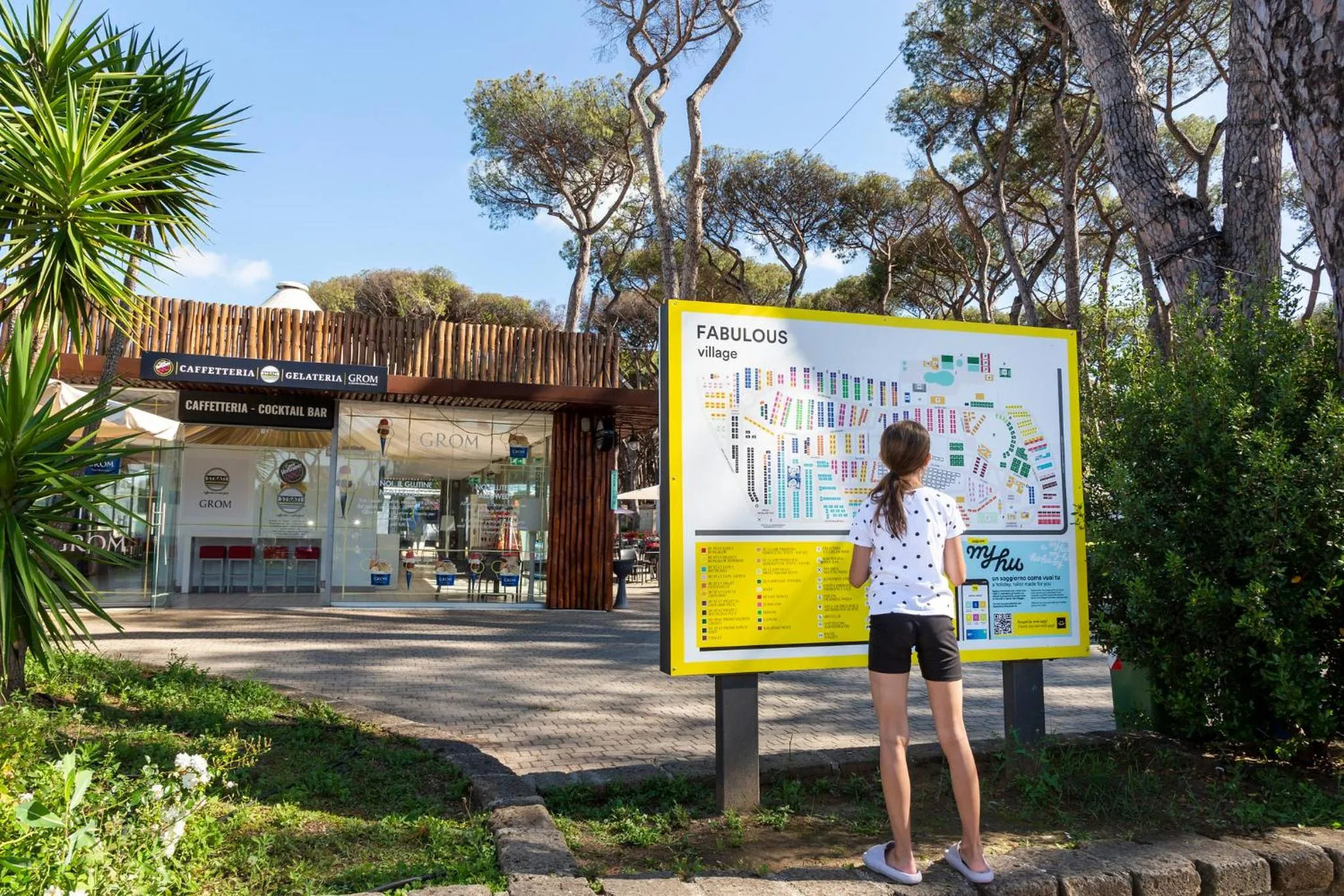 Food and drinks in Fabulous village