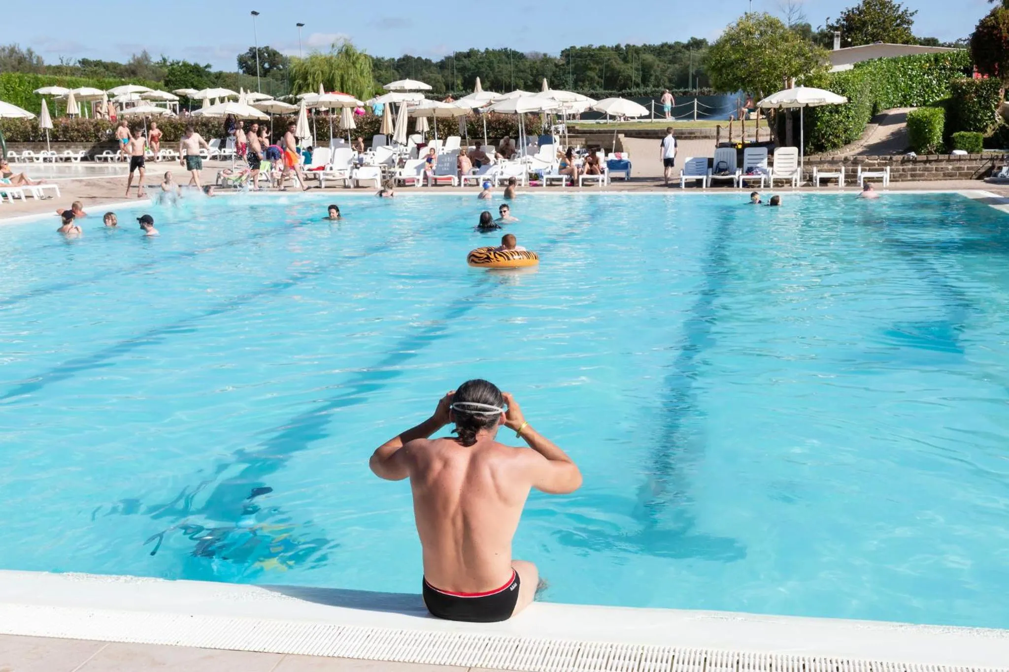 Swimming pool in Fabulous village
