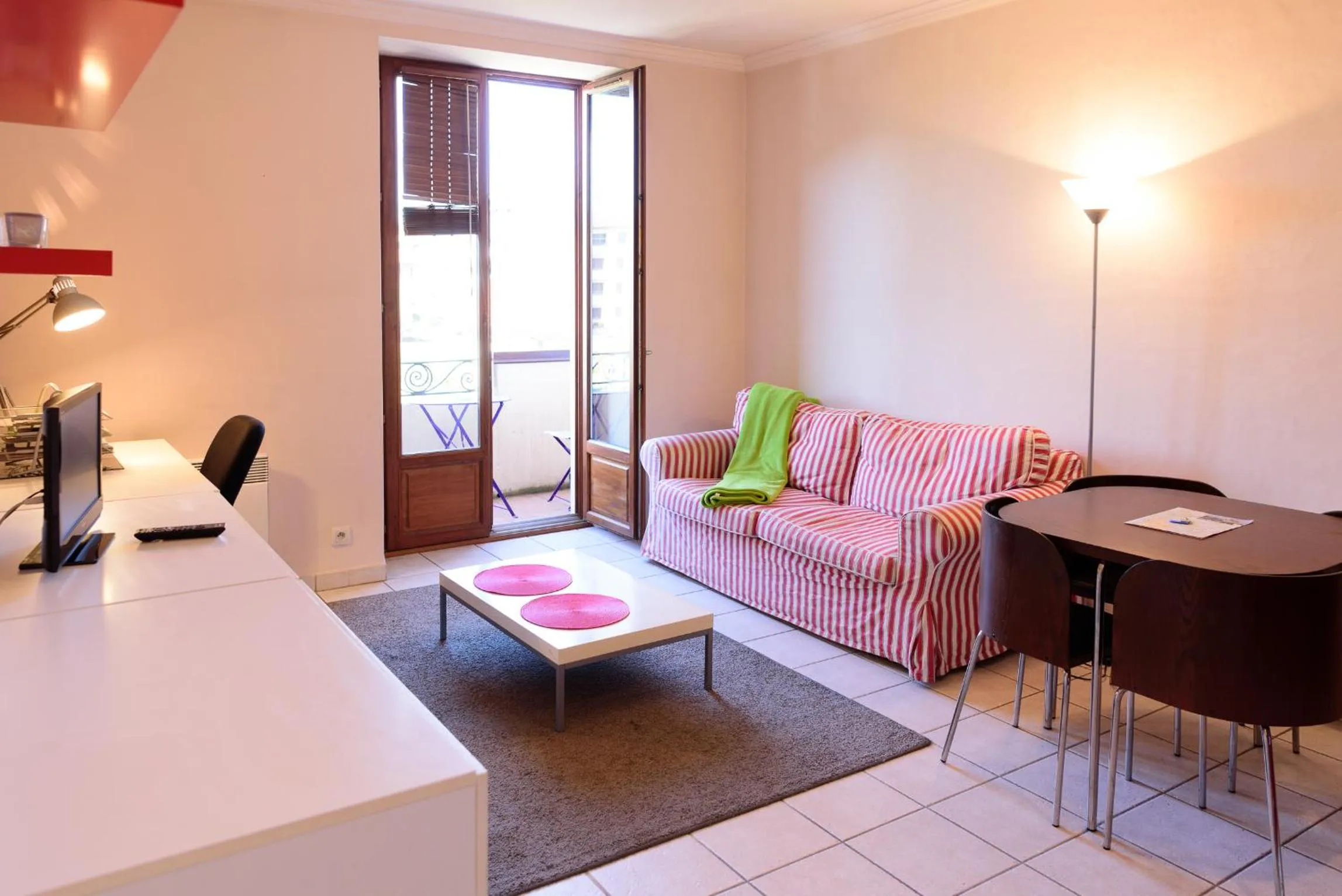 Living room in Les Z'hirondelles