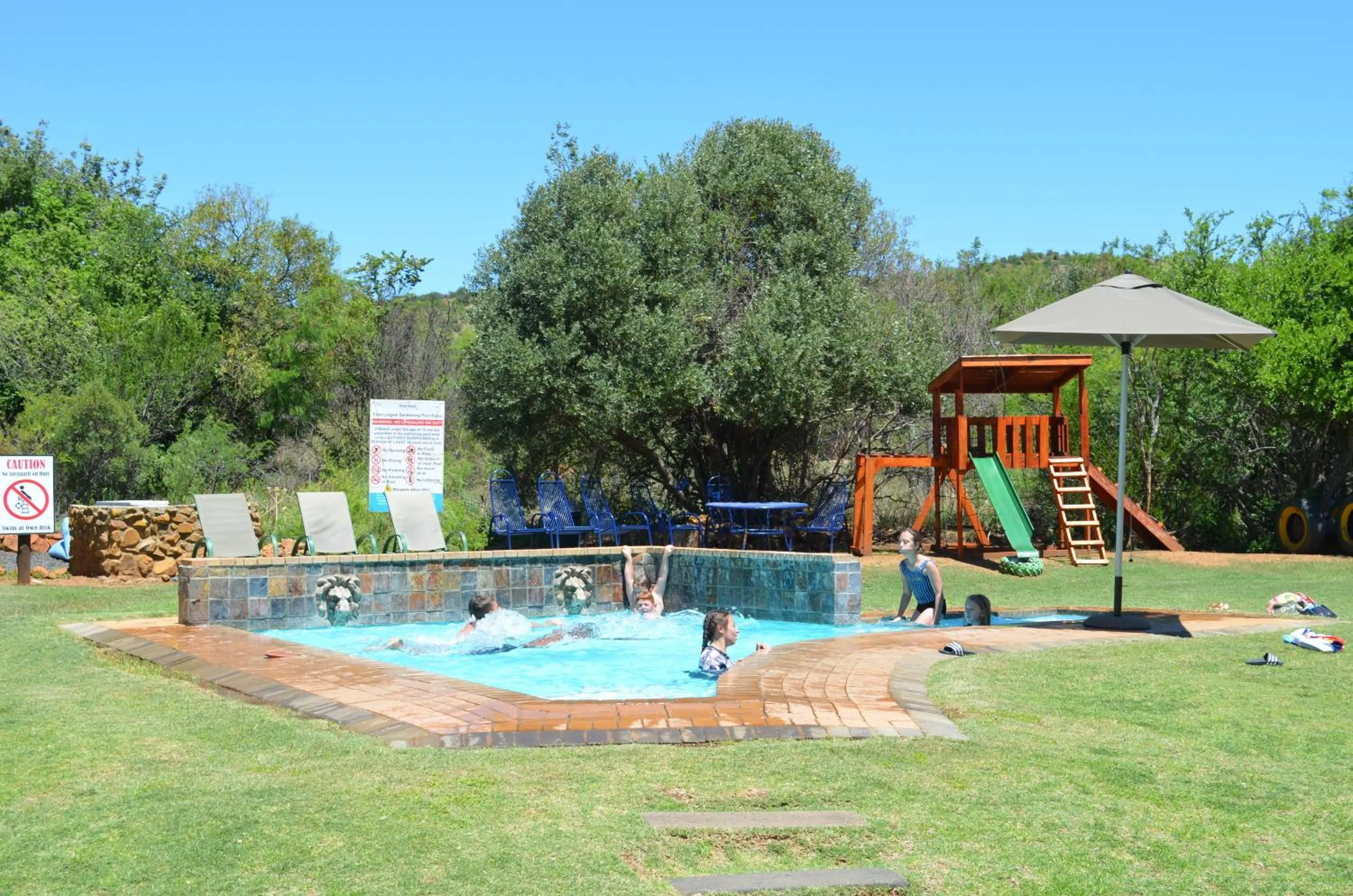 Children play ground in Tava Lingwe Game Lodge & Wedding Venue