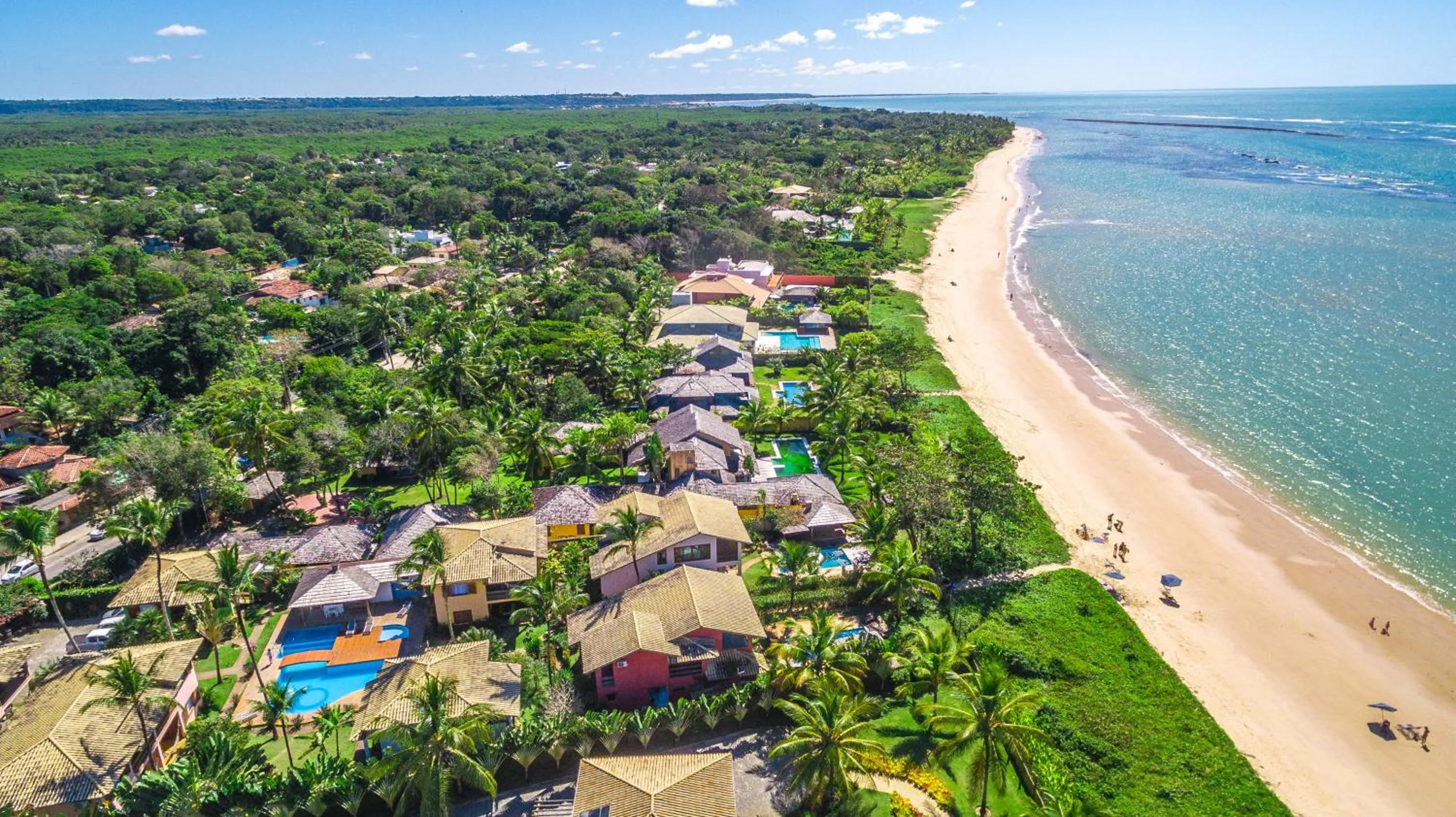 Bird's eye view in Residence Pé na Areia