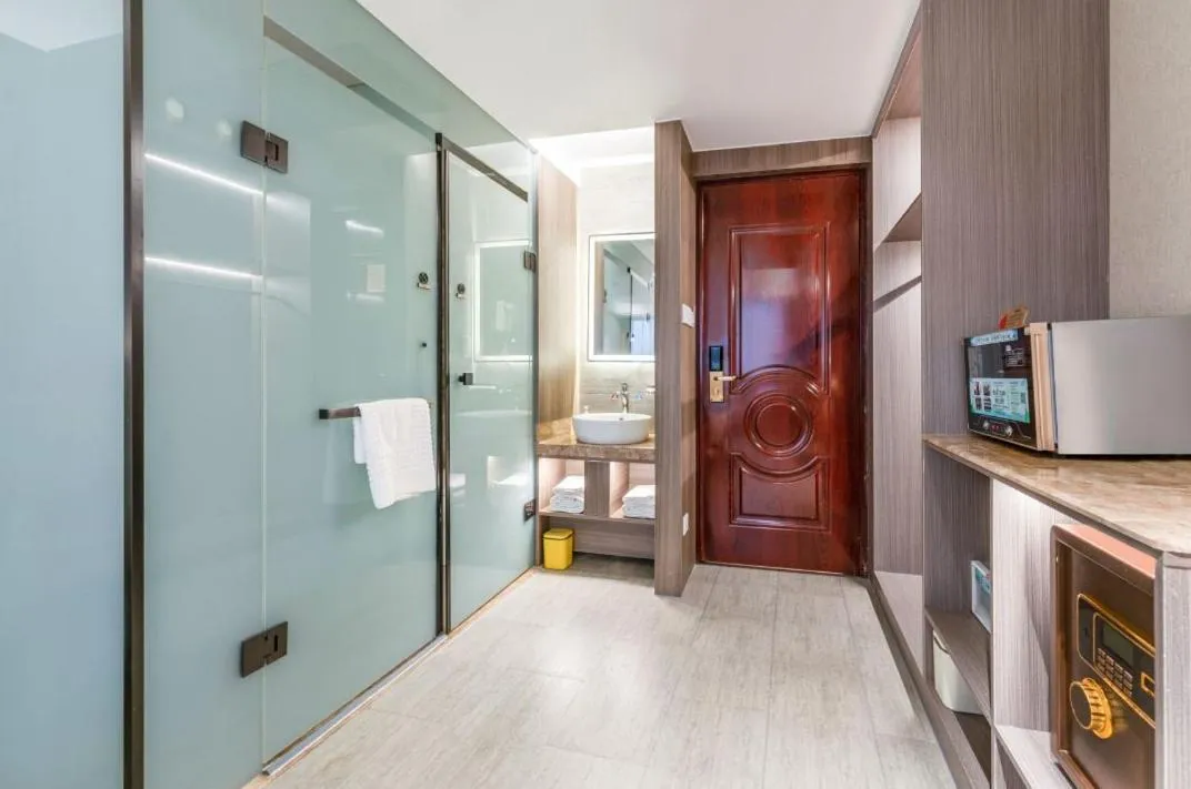 Bed in Jinan Yuquan Simpson Hotel