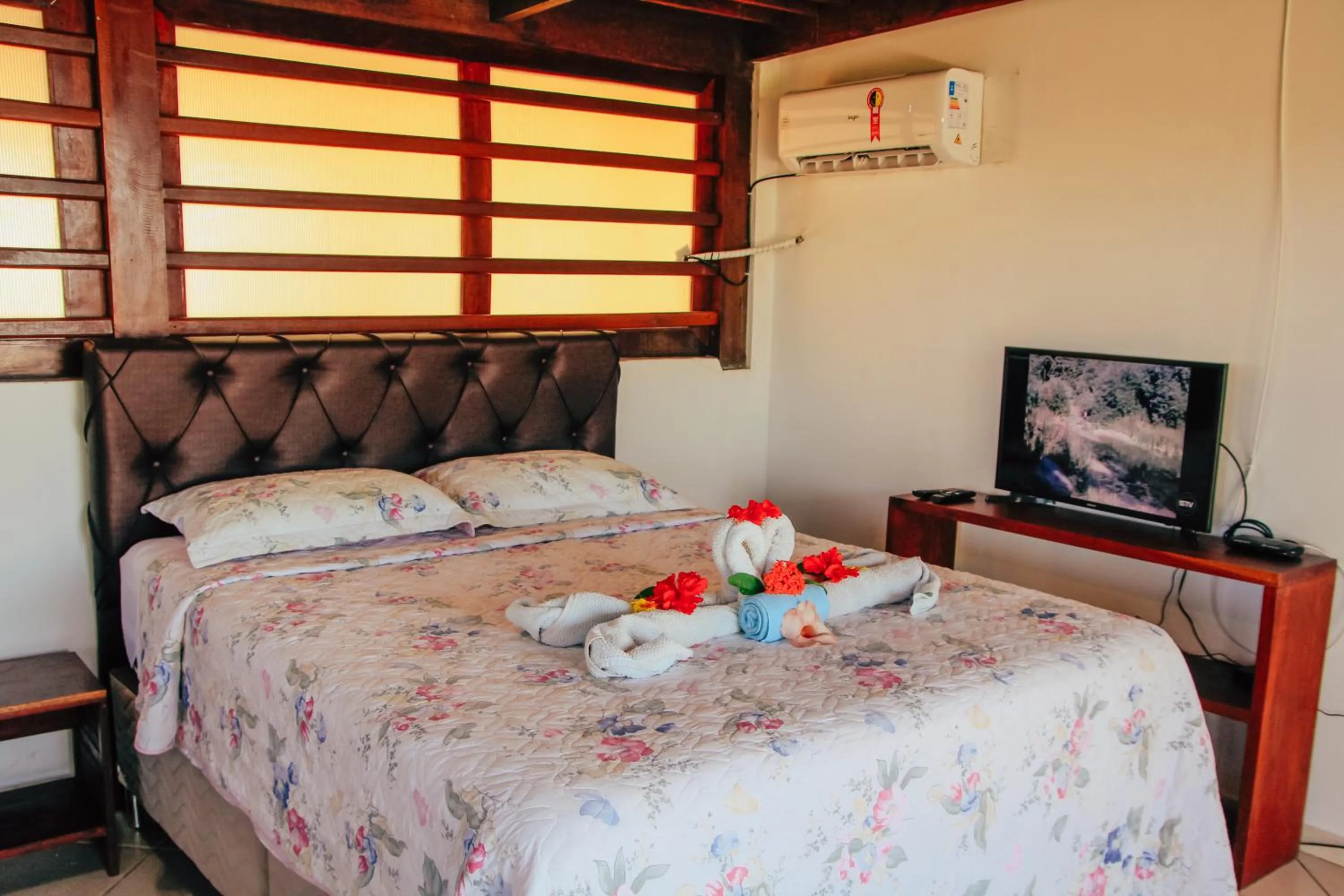 Bed in Pipa Panorama Aparthotel