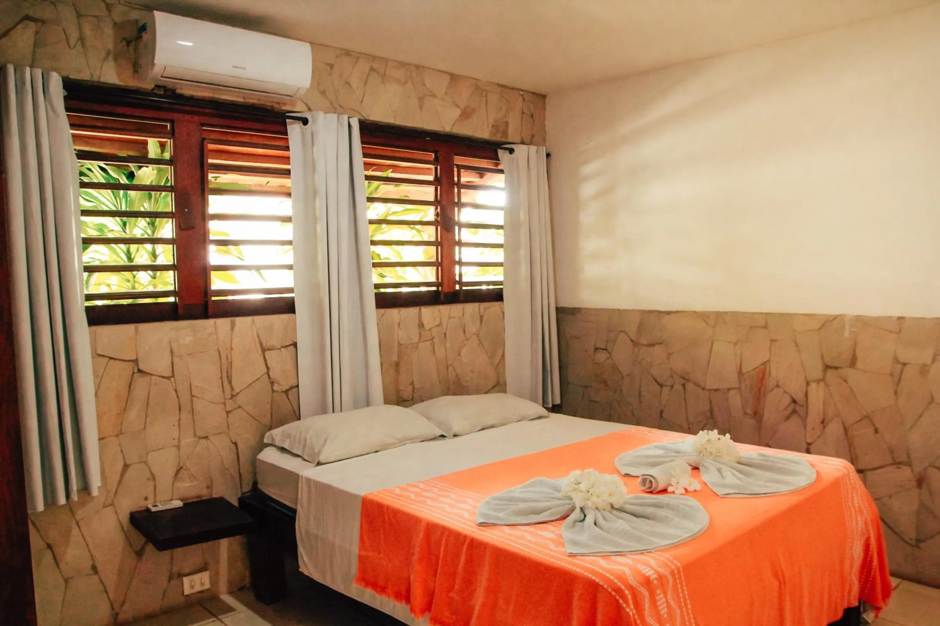 Bed in Pipa Panorama Aparthotel