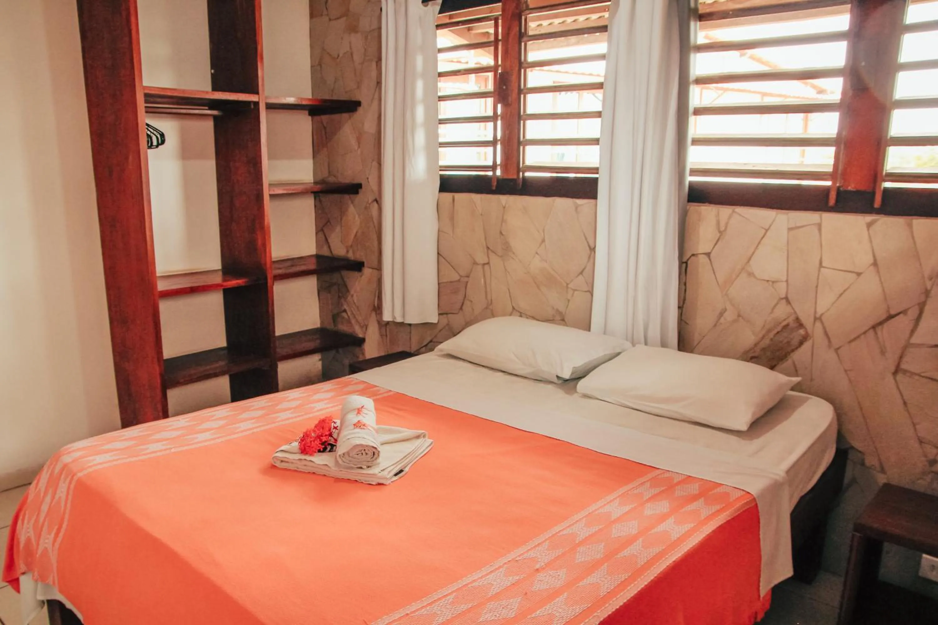 Bed in Pipa Panorama Aparthotel