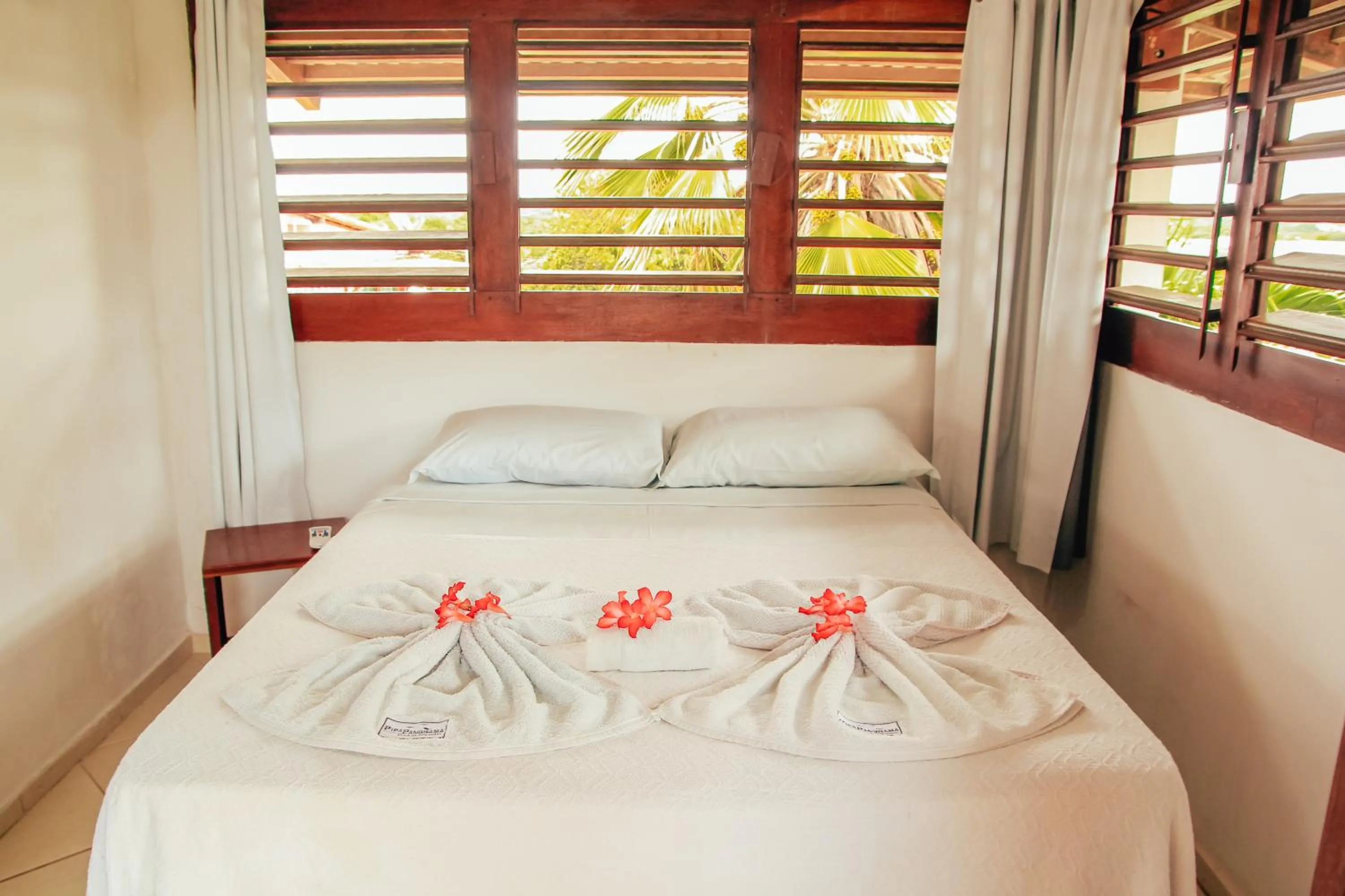 Bed in Pipa Panorama Aparthotel