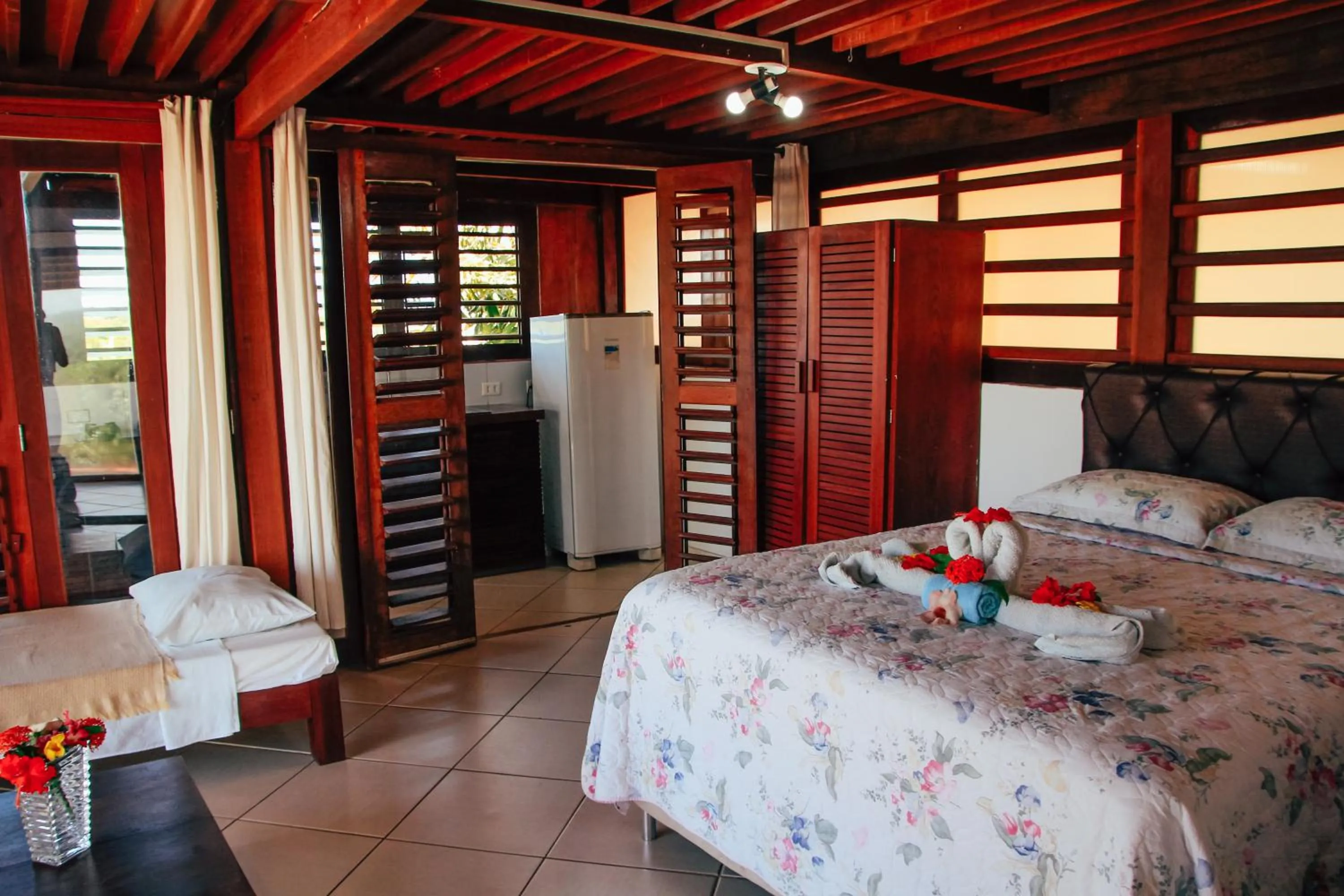 Bed in Pipa Panorama Aparthotel