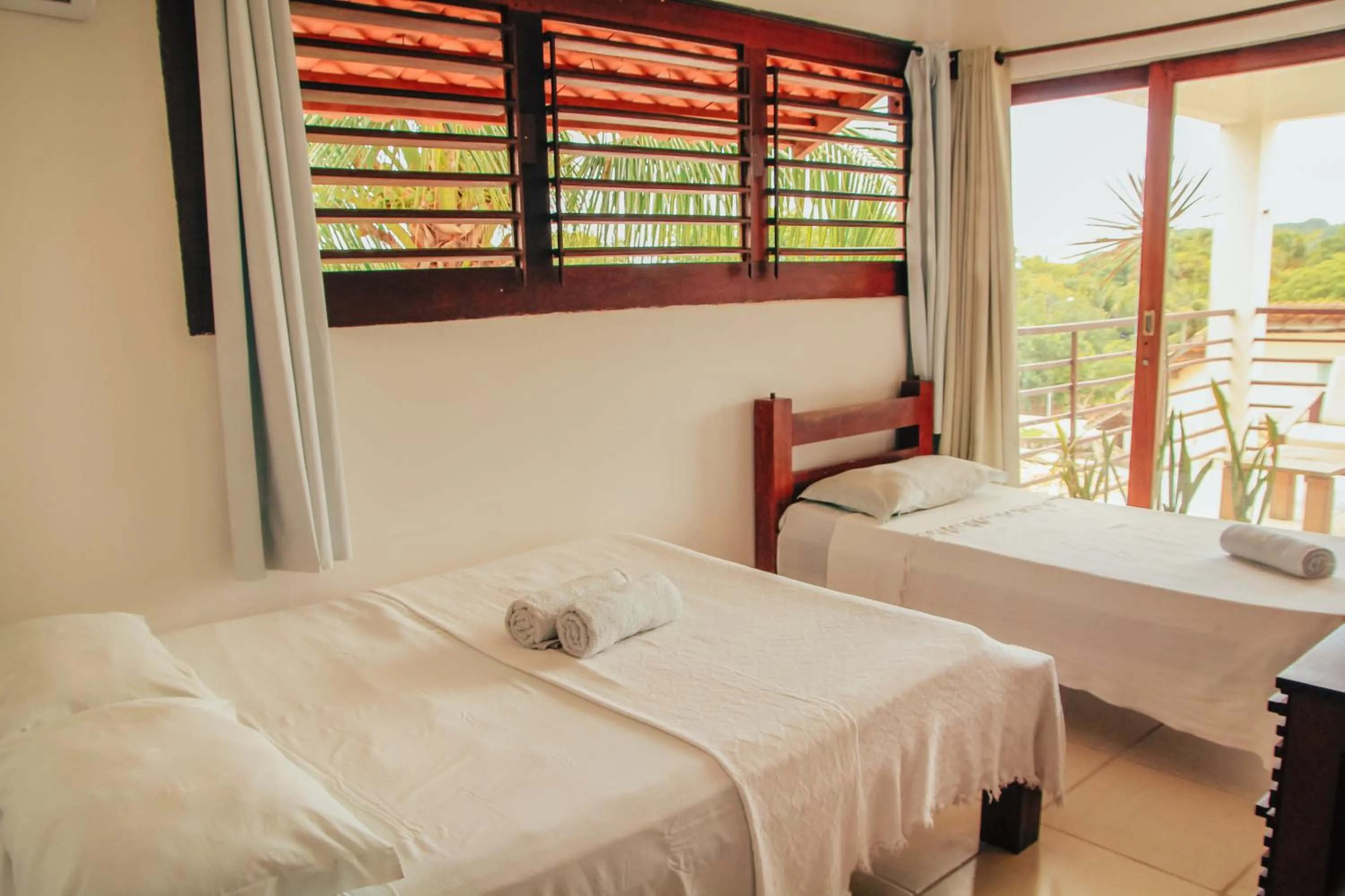 Bed in Pipa Panorama Aparthotel