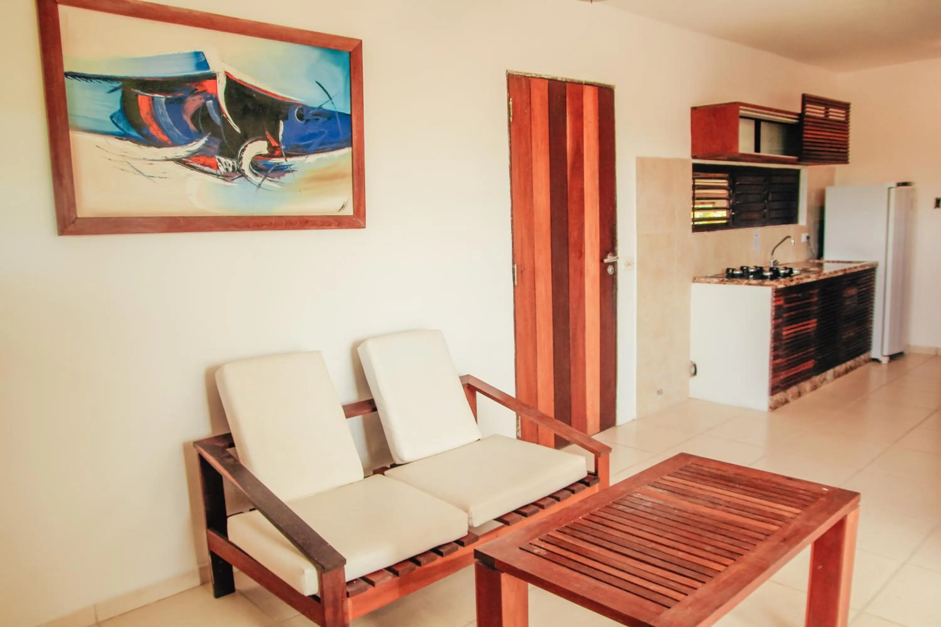 Kitchen or kitchenette in Pipa Panorama Aparthotel