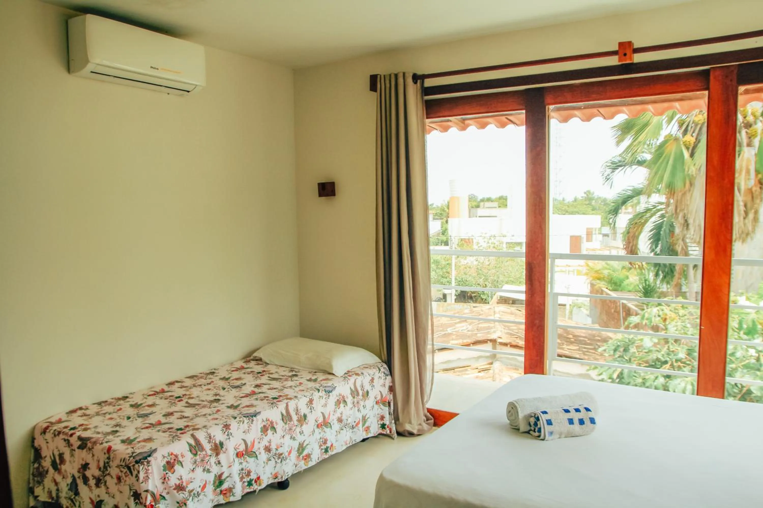 Bed in Pipa Panorama Aparthotel