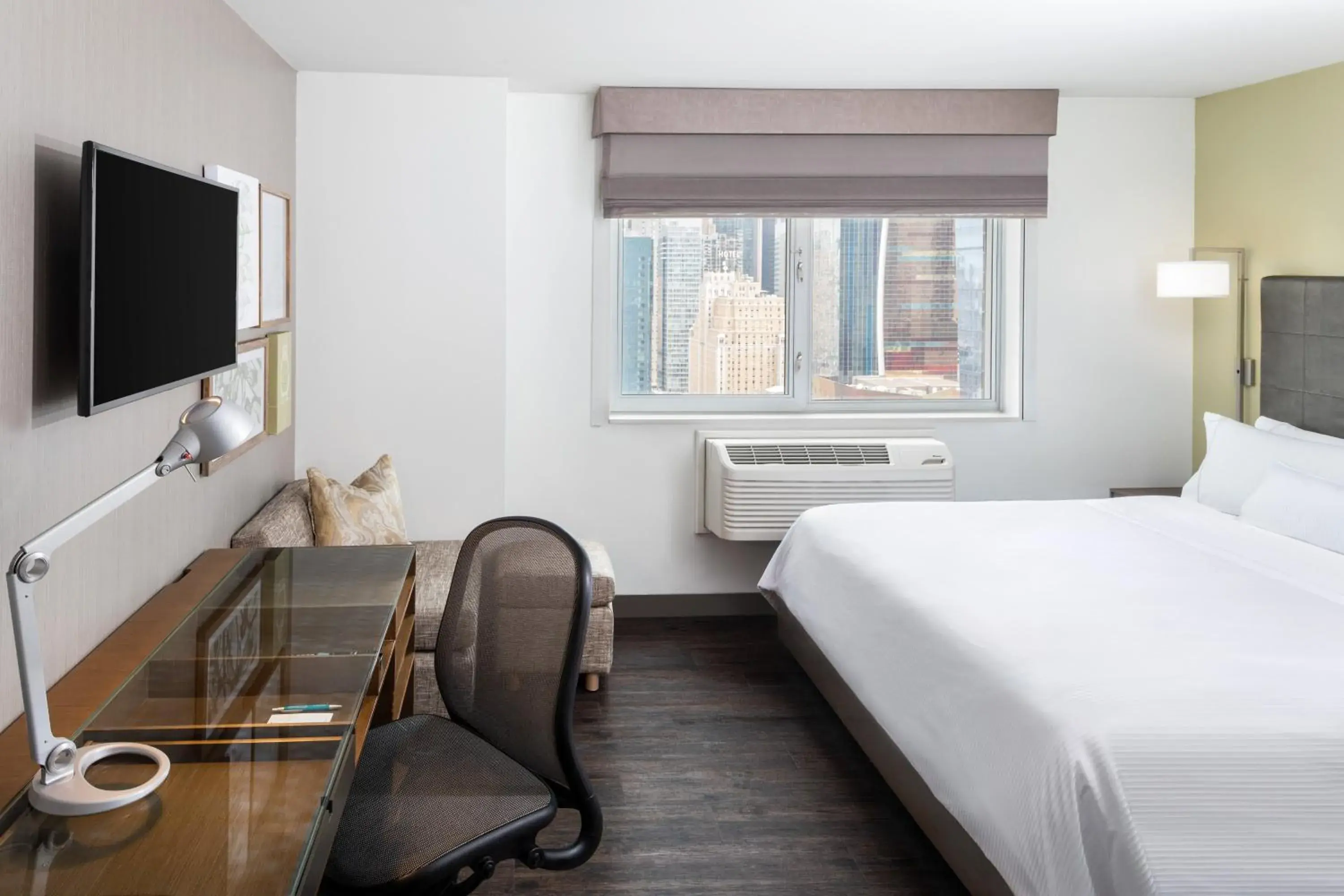 Guest room, 1 King, City view in Element Times Square West Guest room, 1 King, City view in Element Times Square West