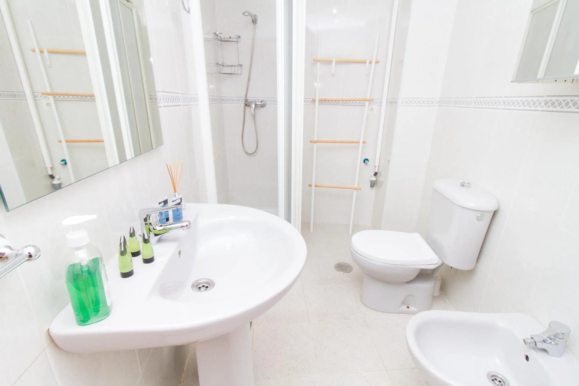 Shower in C57 - Spacious and Bright Apartment