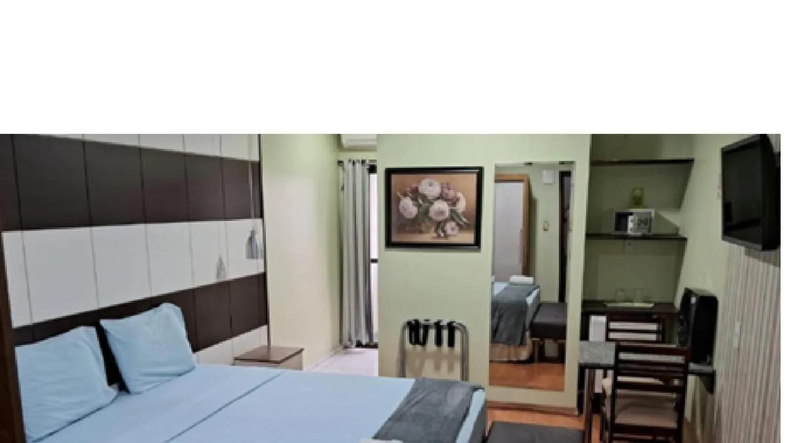 Photo of the whole room, Bed in Hotel do Largo Manaus