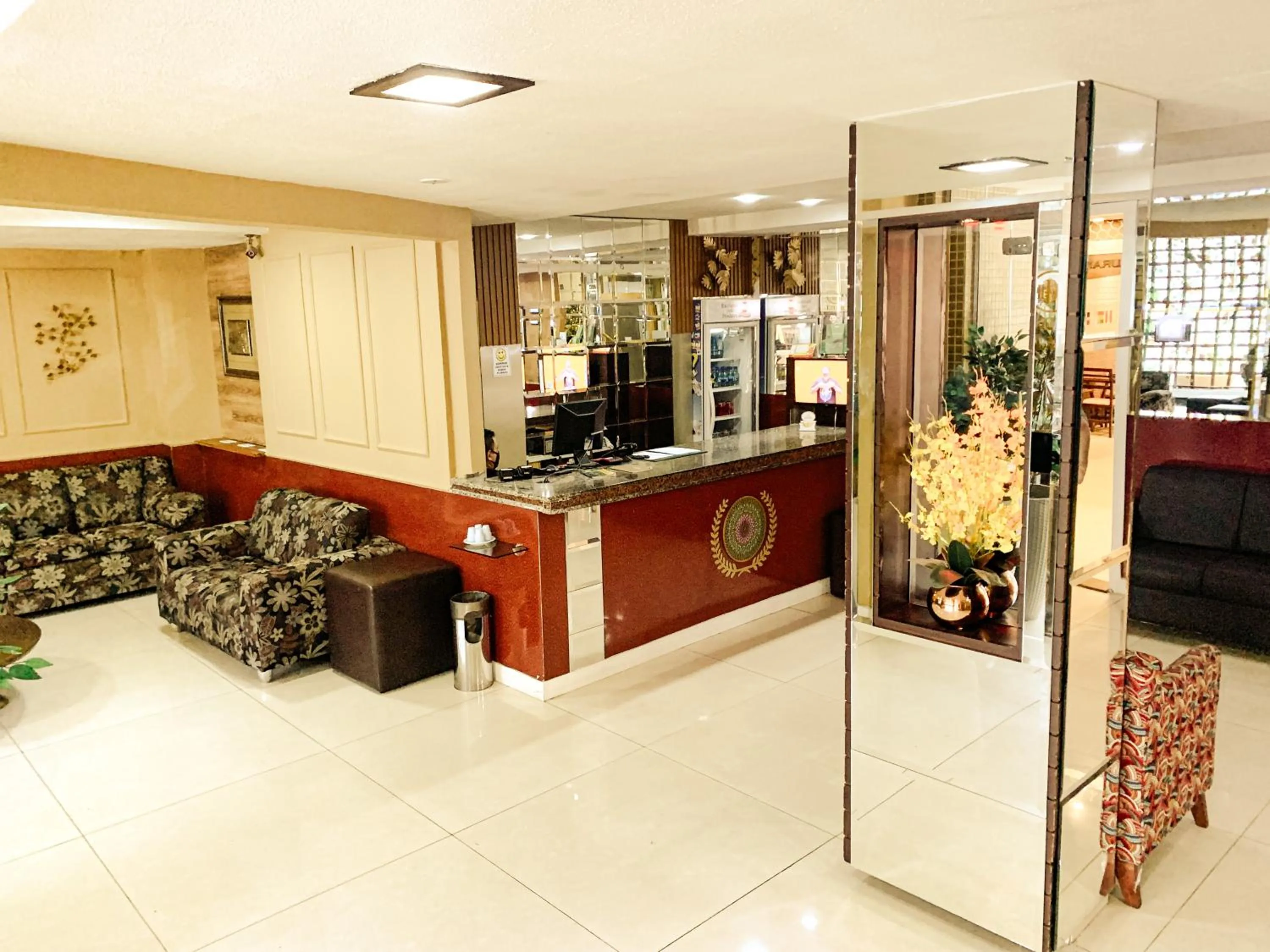 Lobby or reception in Hotel do Largo Manaus