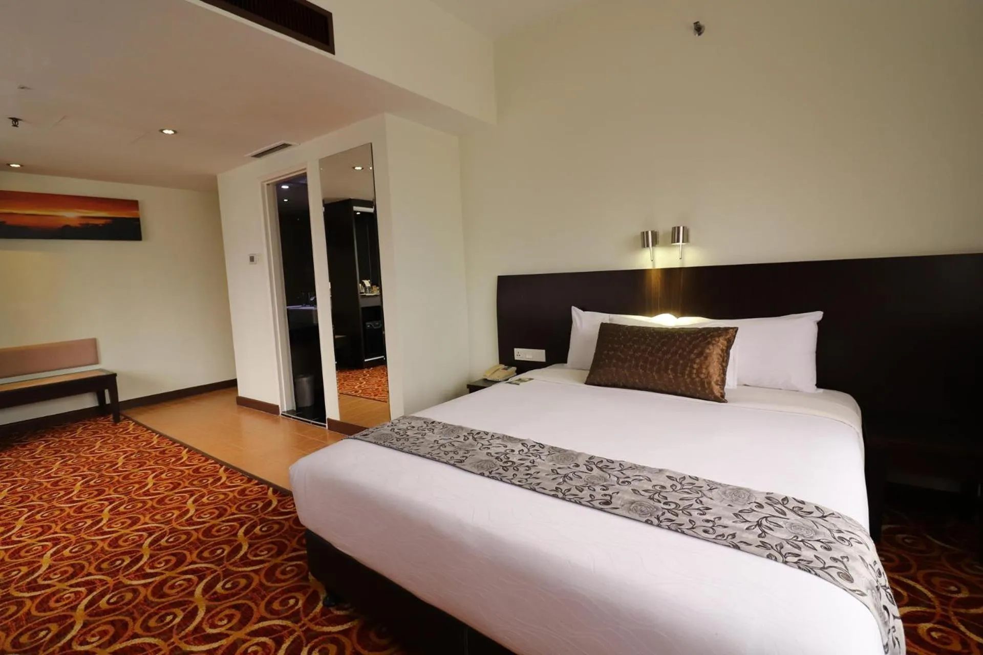Bed in Hotel Grand Continental Kuala Lumpur