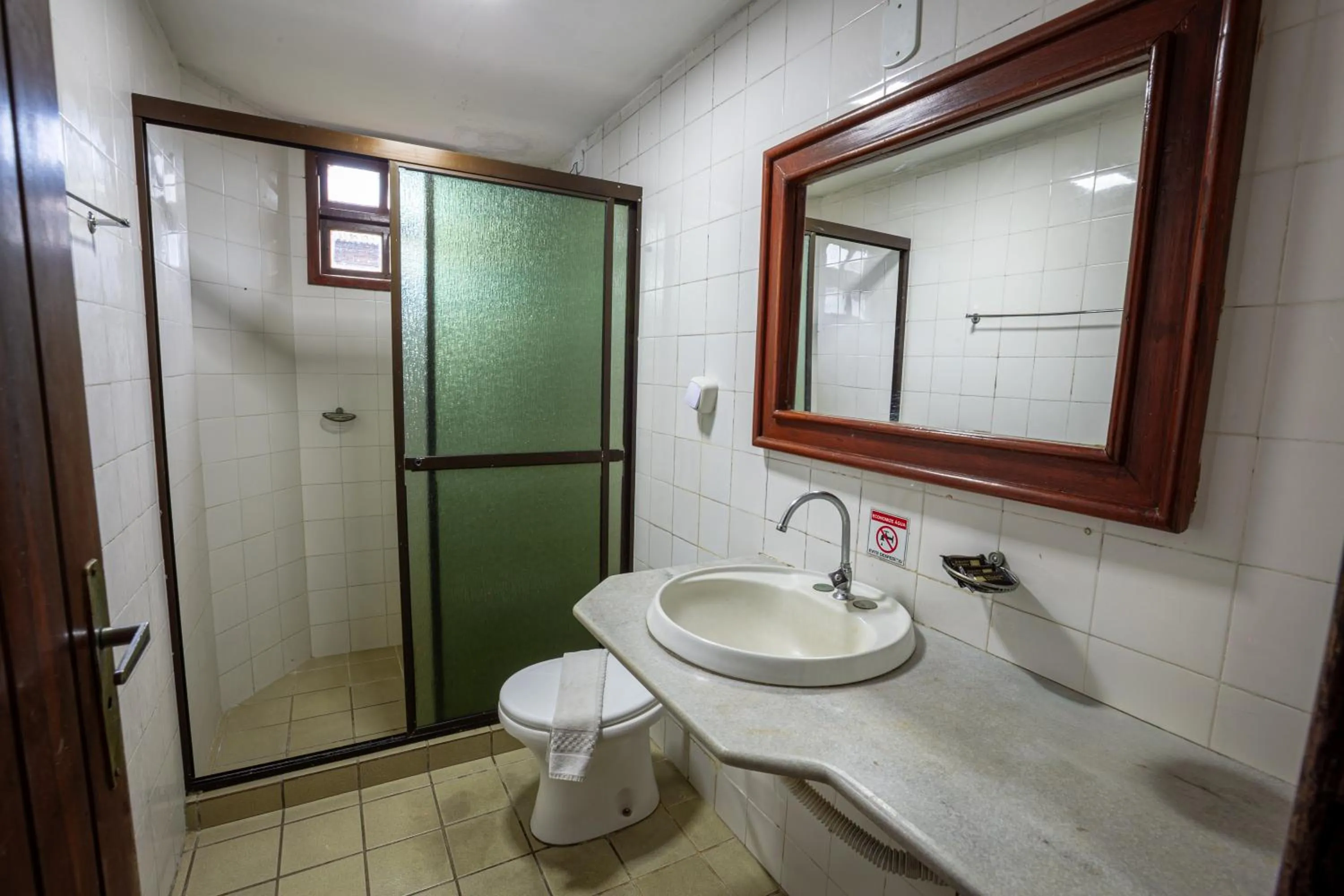 Bathroom in Rede Andrade Estrela Dalva Centro Hotel