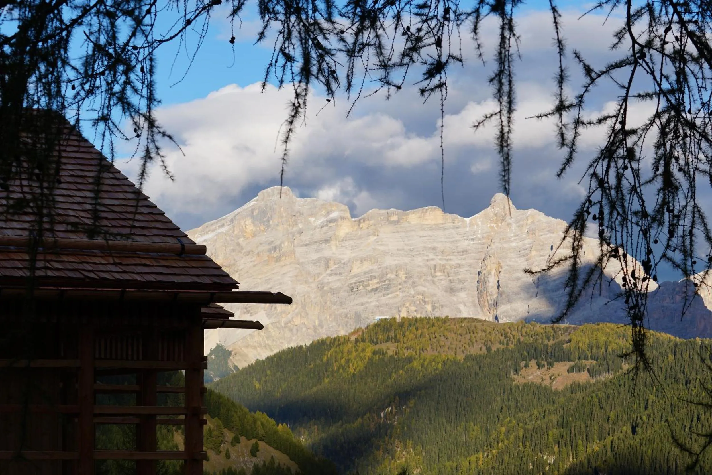 Mountain view in Chalet Cogolara