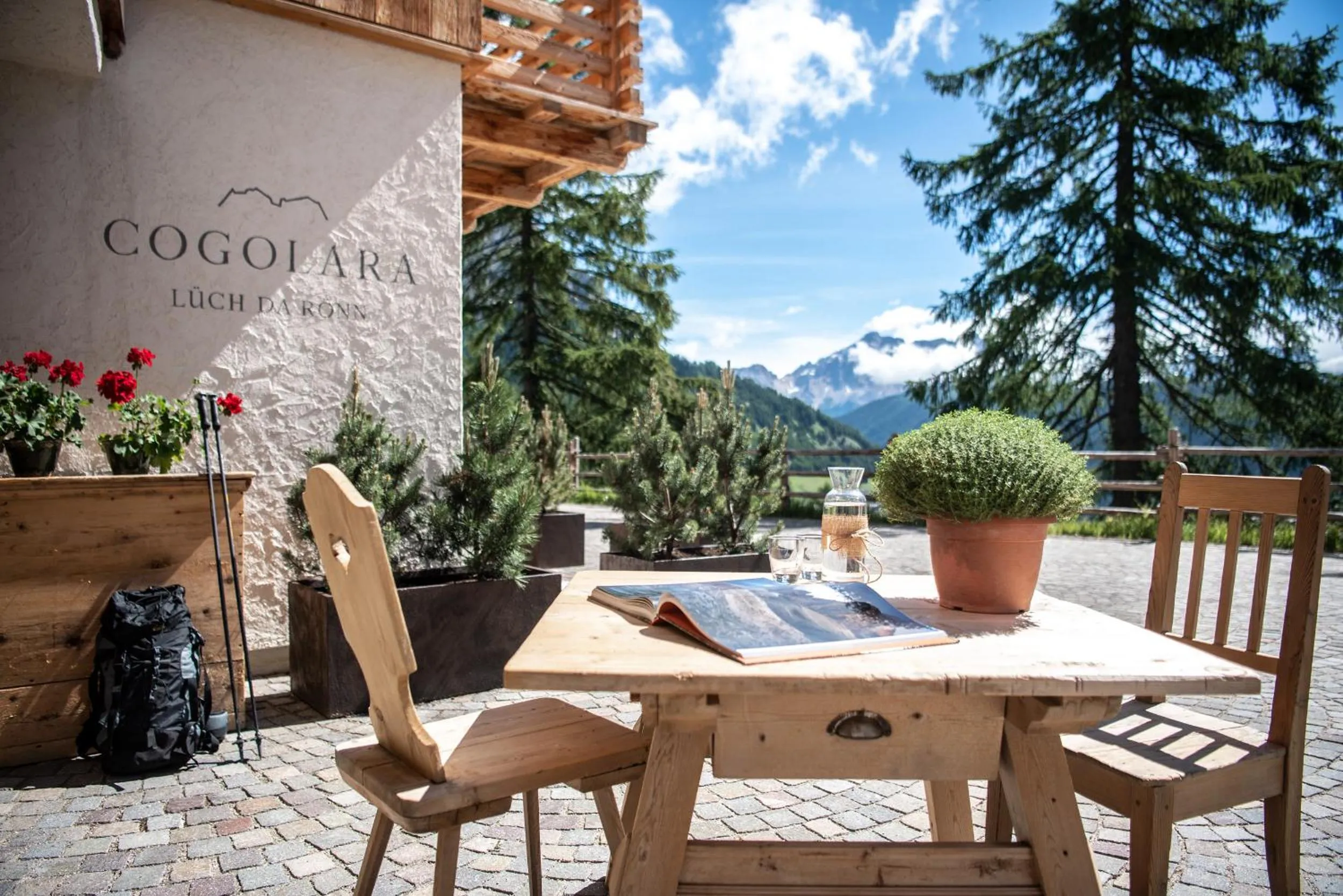 Patio in Chalet Cogolara