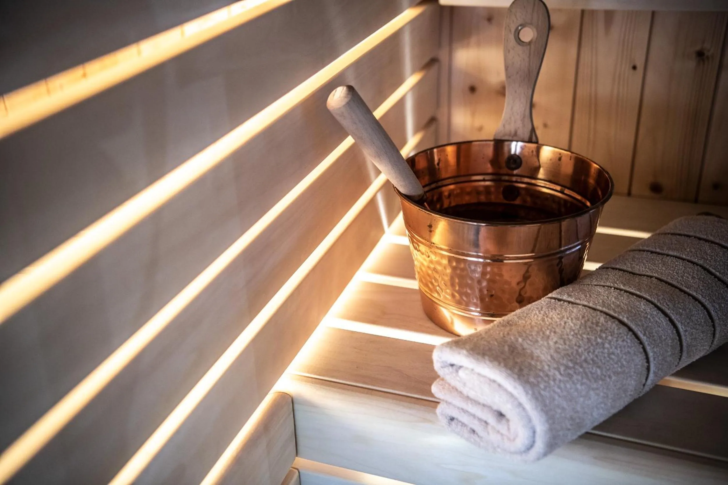 Sauna in Chalet Cogolara