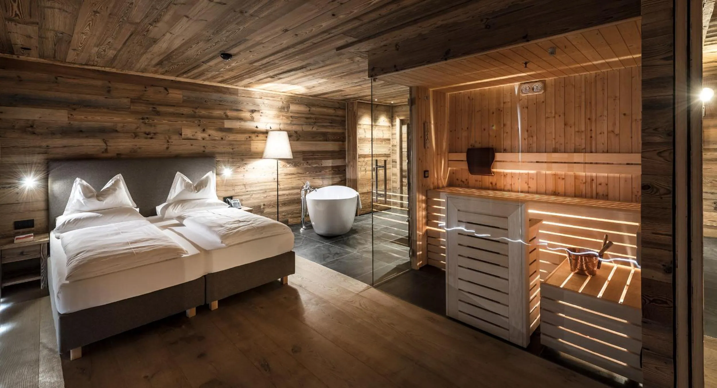 Bed in Chalet Cogolara