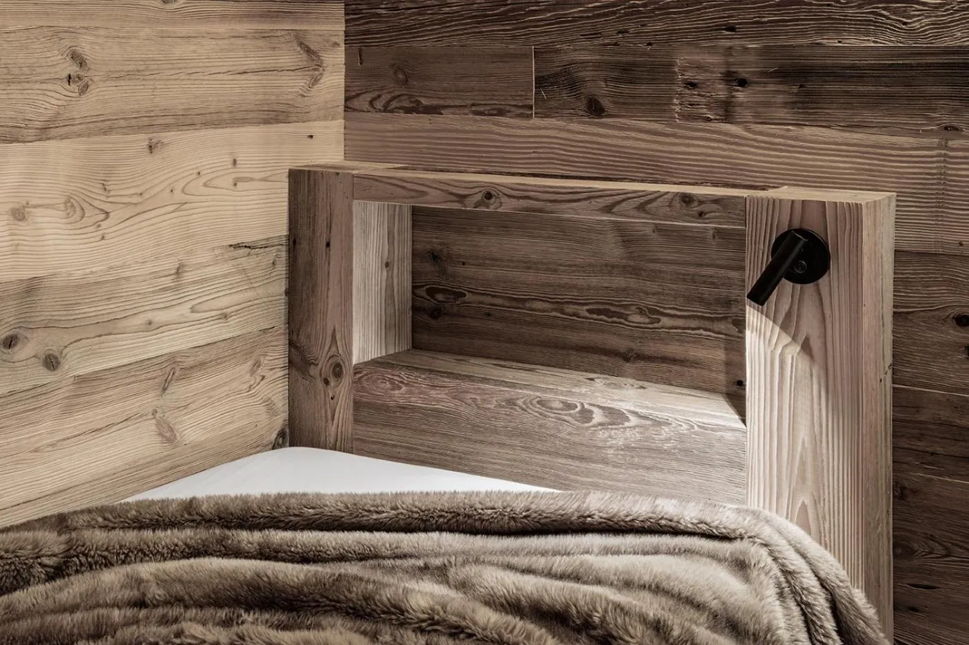 Bed in Chalet Cogolara