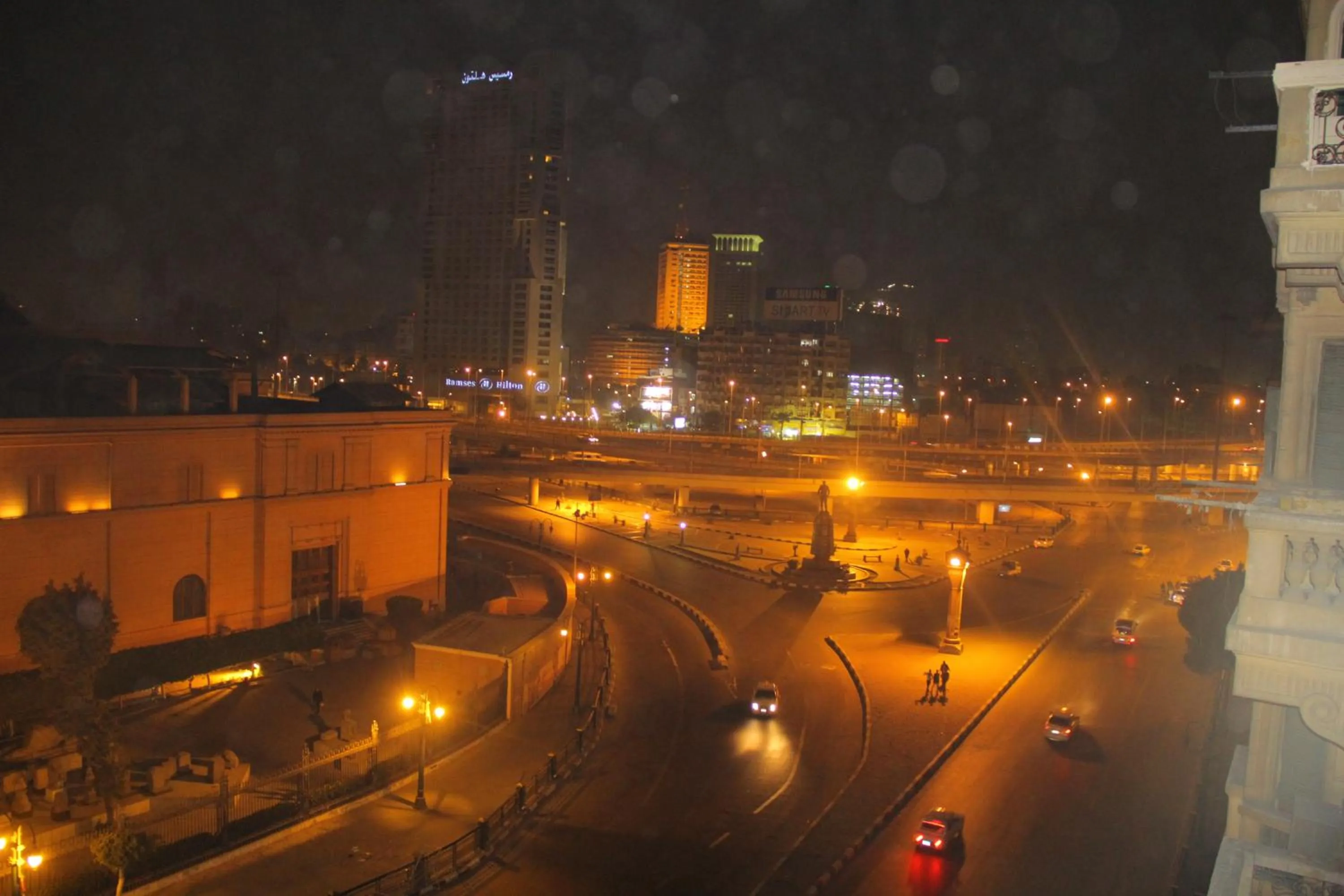 Bird's eye view in Egyptian Night Hostel