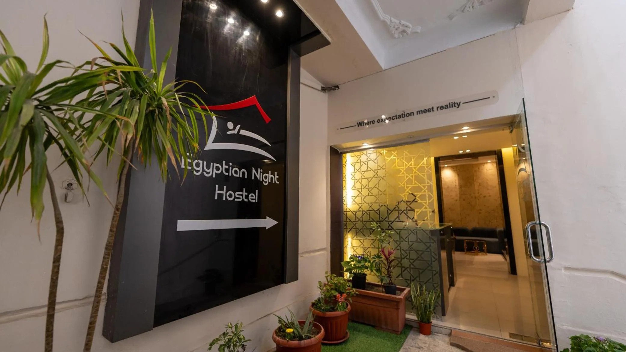 Property logo or sign in Egyptian Night Hostel