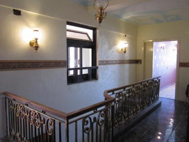 Decorative detail in Cairo Moon Hostel