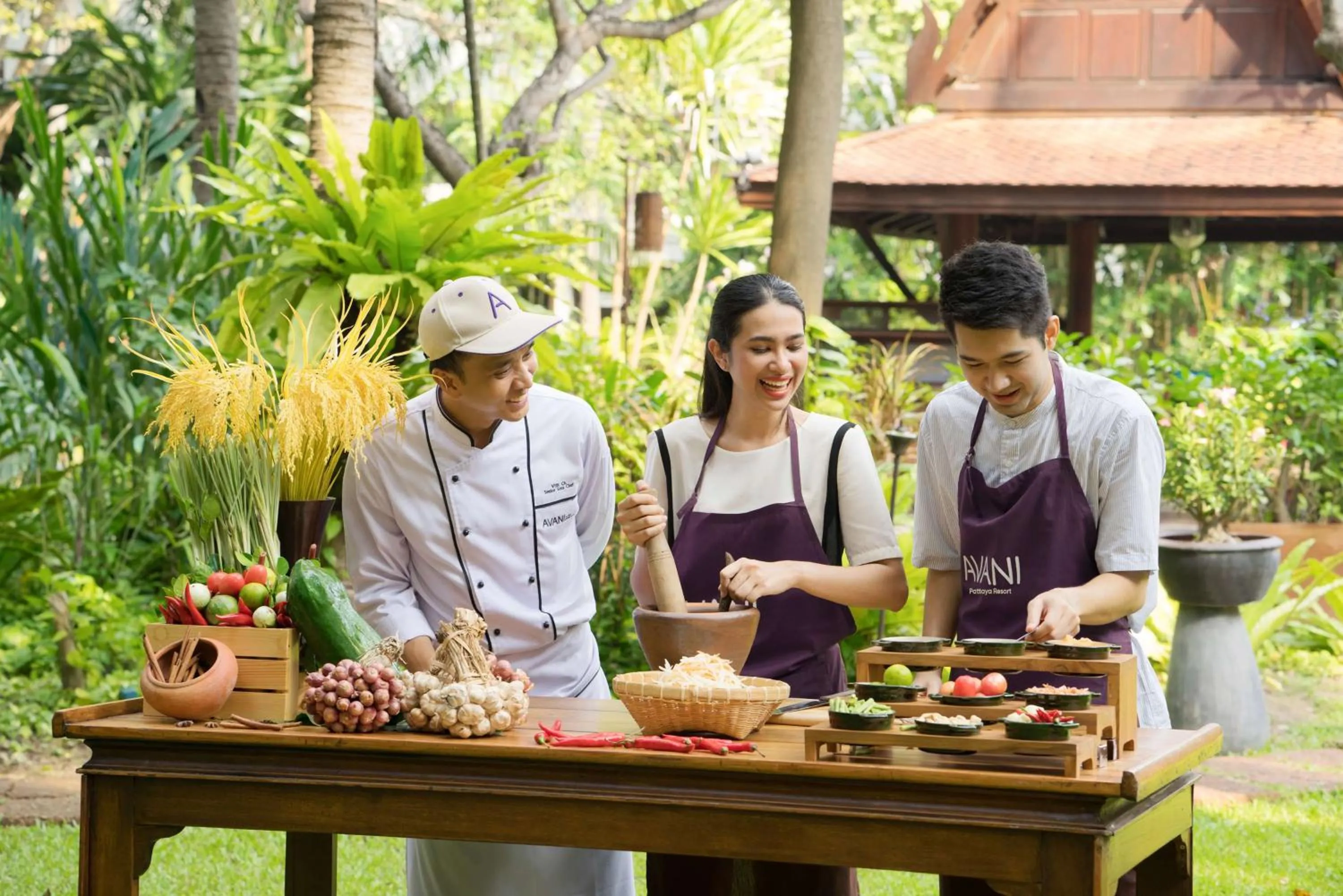 Dining area in Avani Pattaya Resort