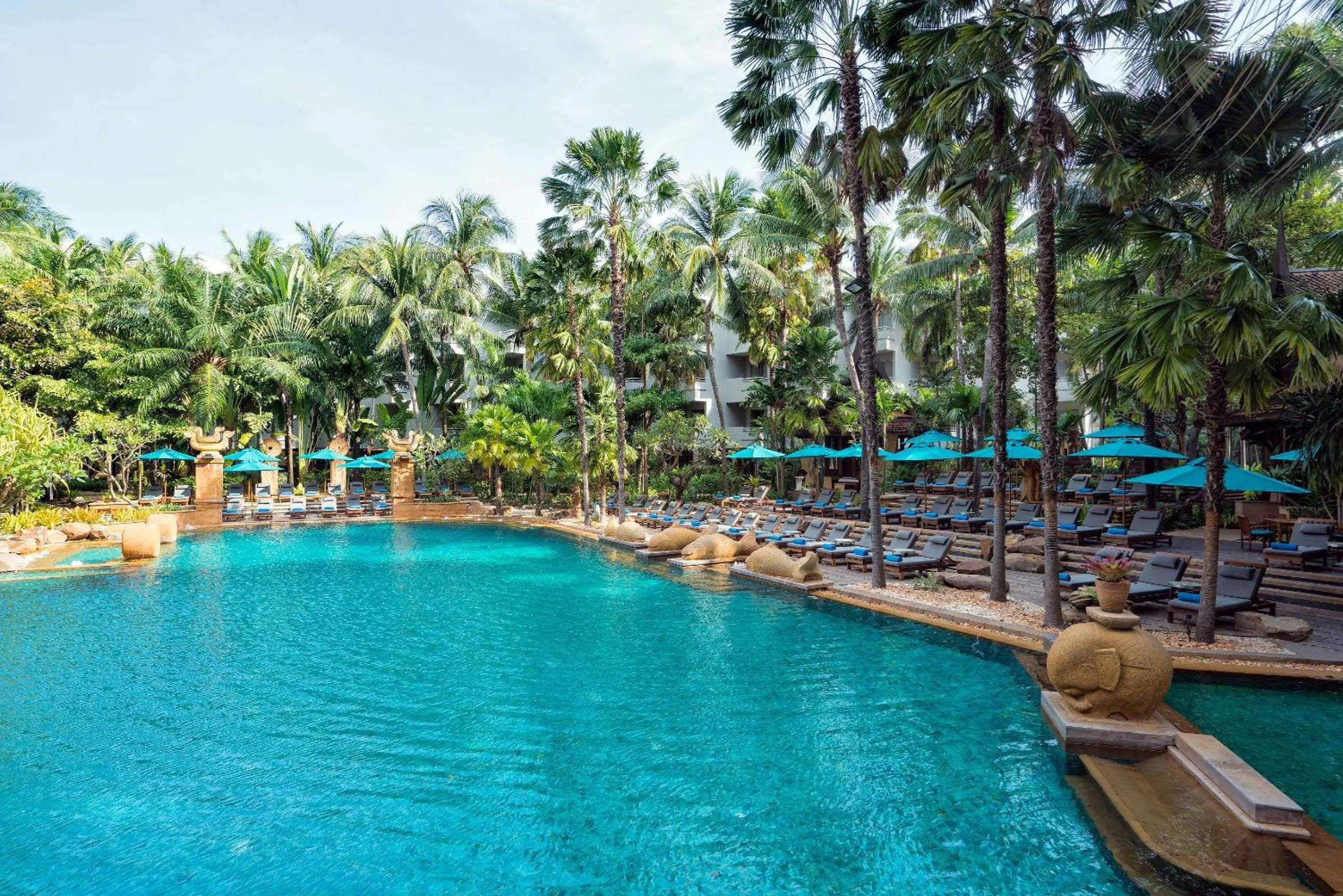 Pool view in Avani Pattaya Resort