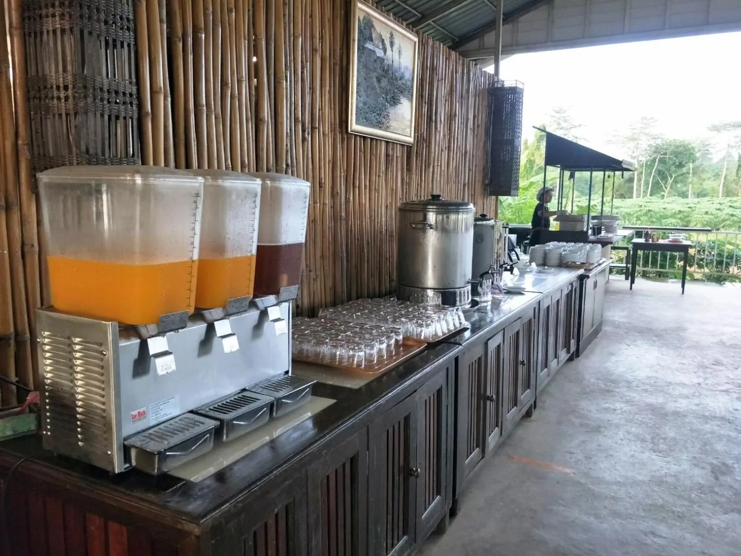 Buffet breakfast in Nakakiri Resort & Spa