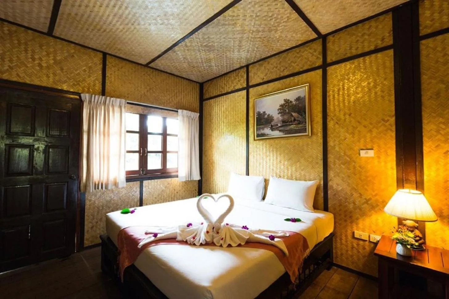 Bed in Nakakiri Resort & Spa