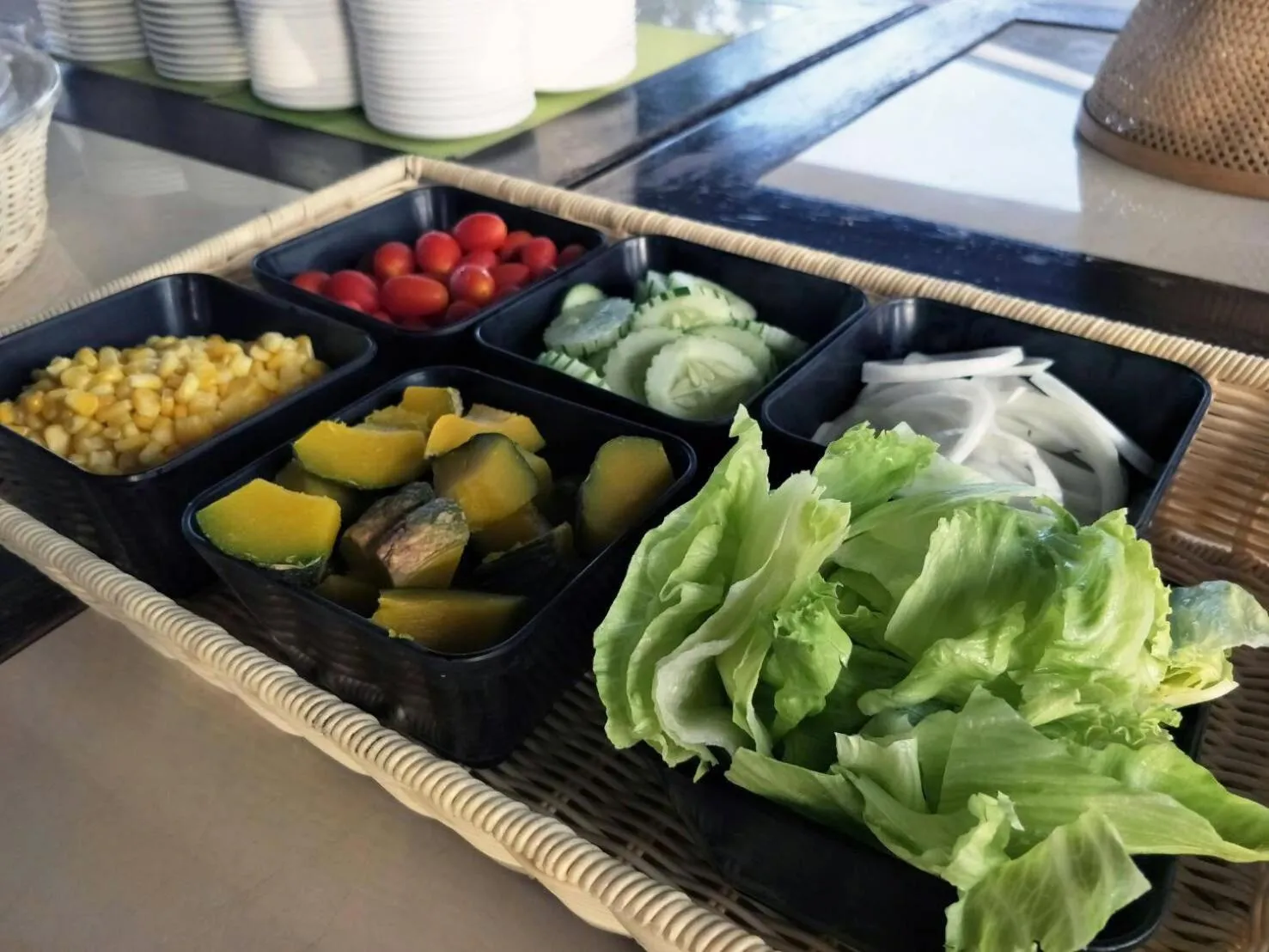 Buffet breakfast in Nakakiri Resort & Spa