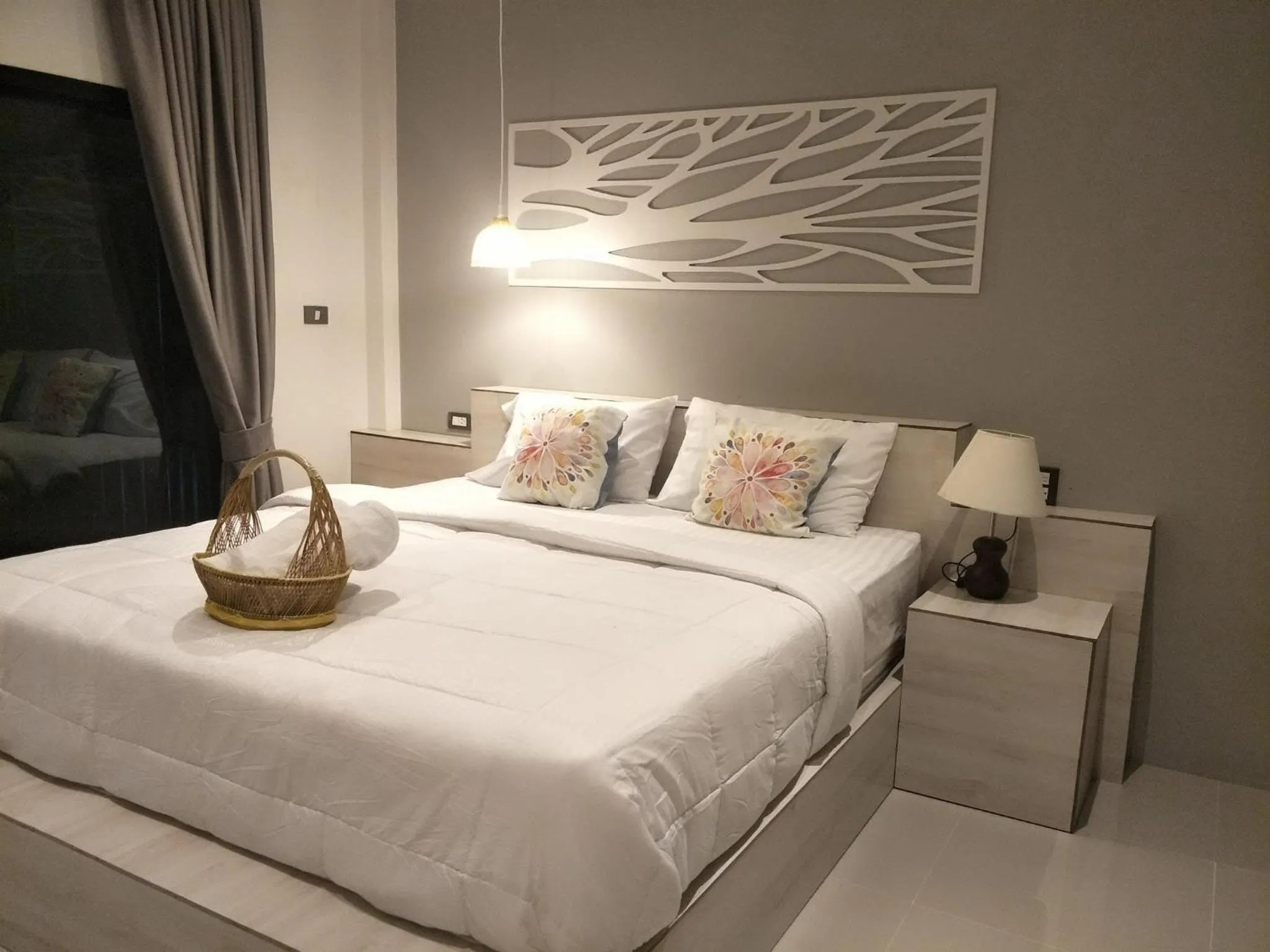 Bed in Suwi Coco Ville Resort