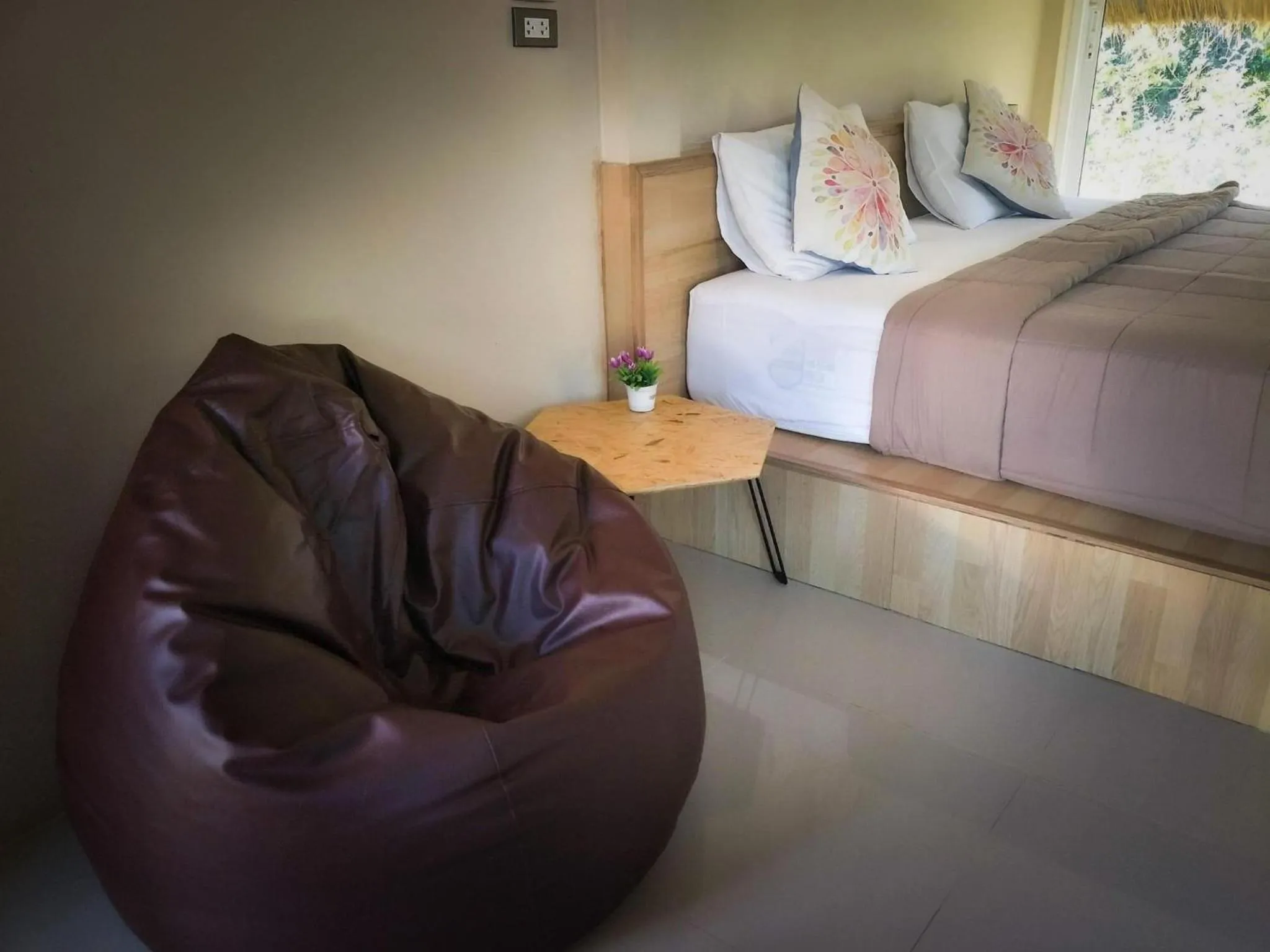 Bed in Suwi Coco Ville Resort