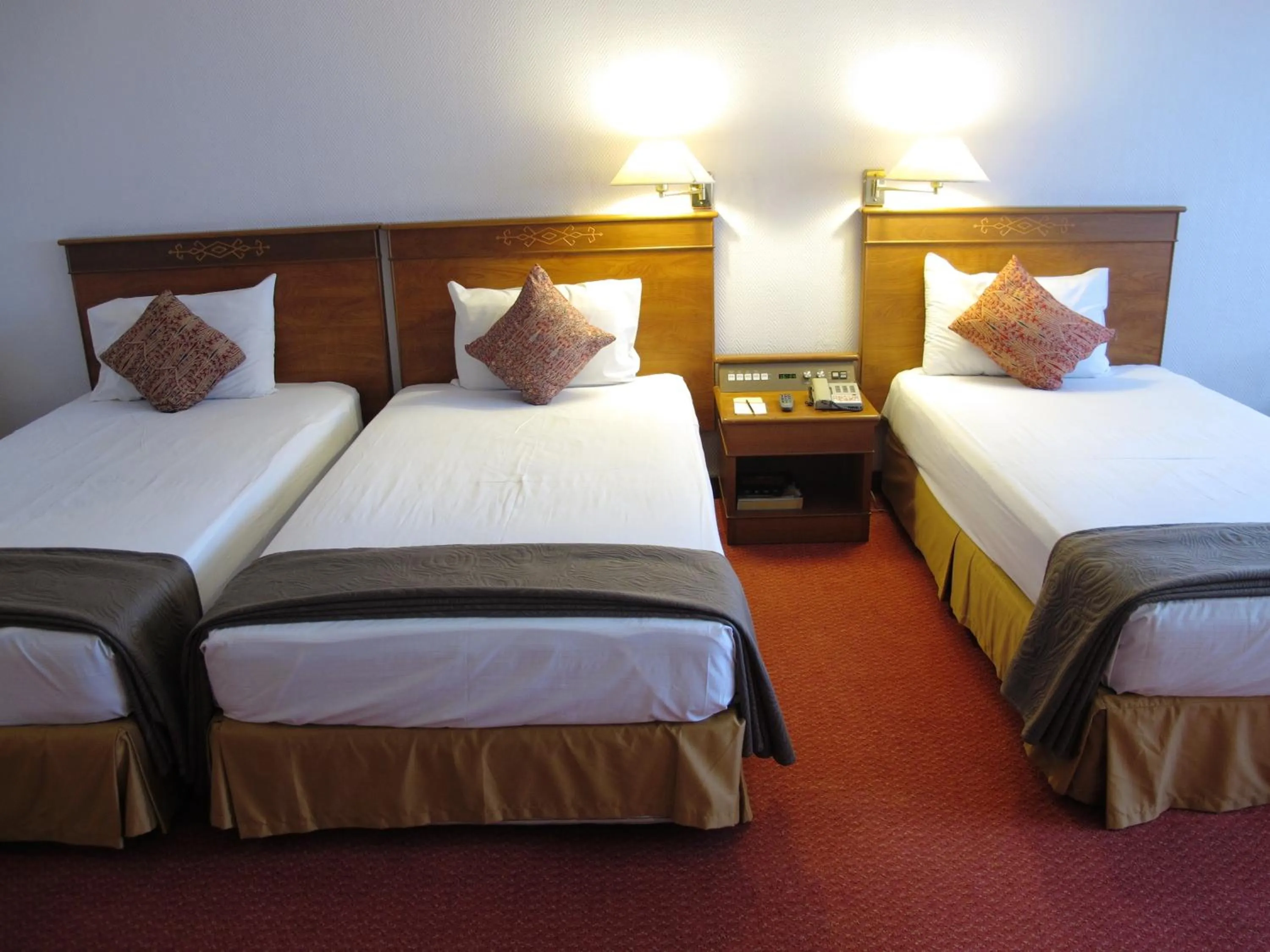 Bed in Hotel Grand Continental Kuching