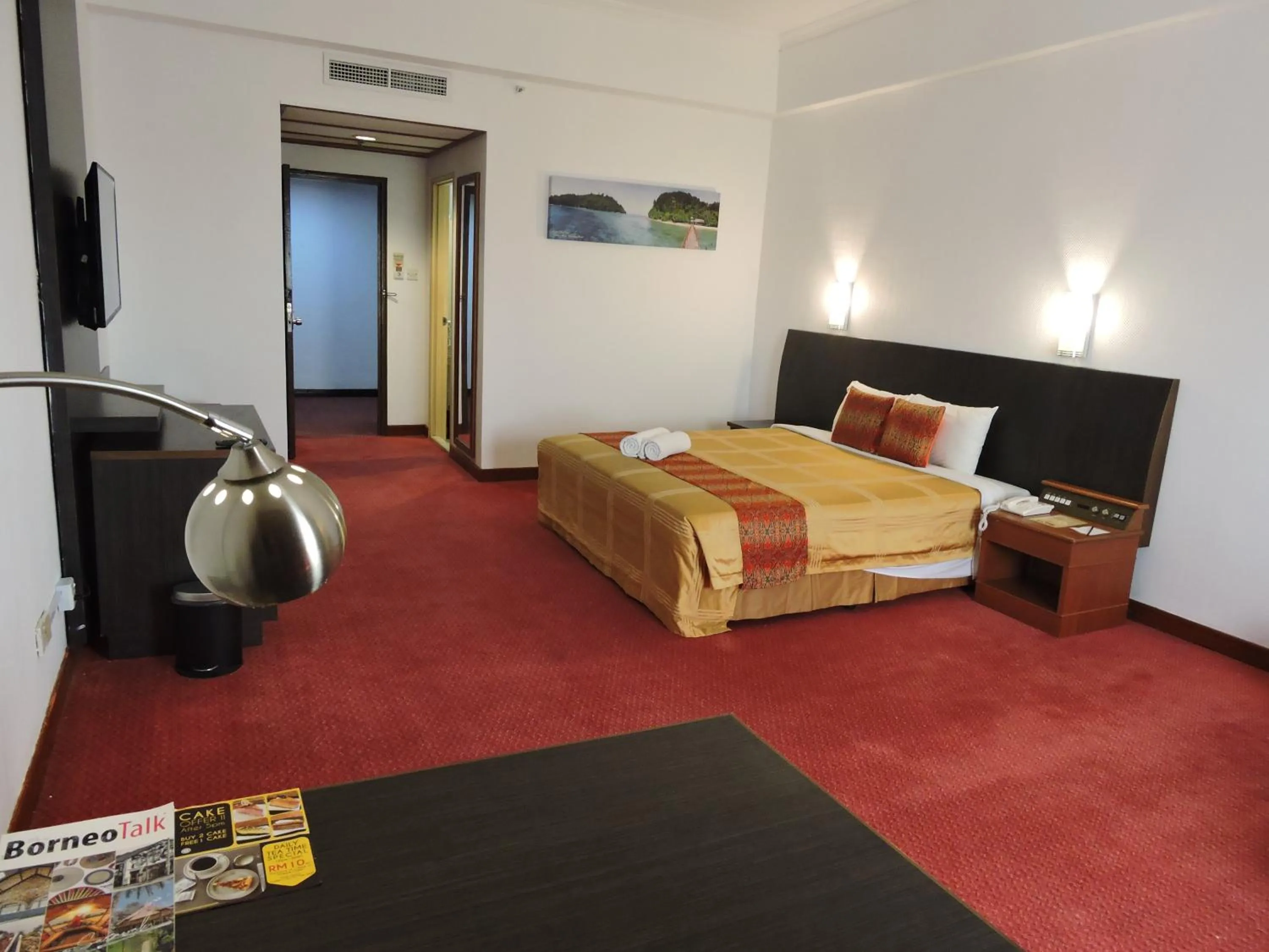 Bedroom, Bed in Hotel Grand Continental Kuching