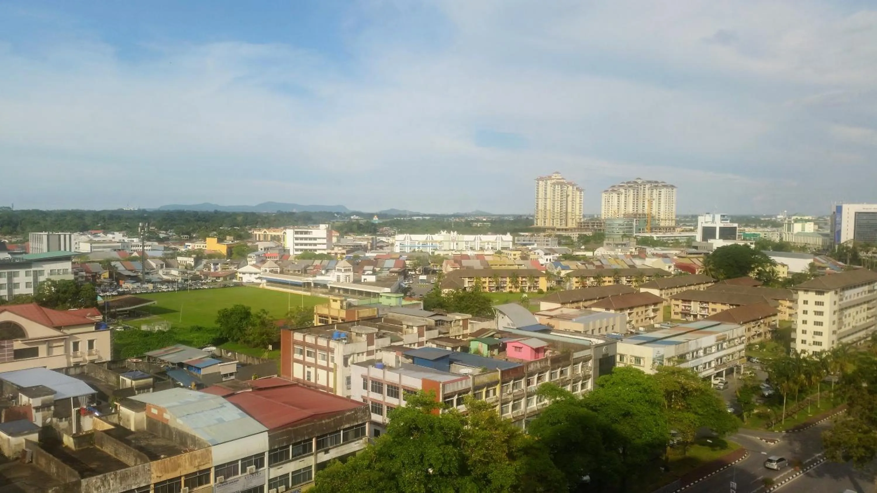 City view in Hotel Grand Continental Kuching